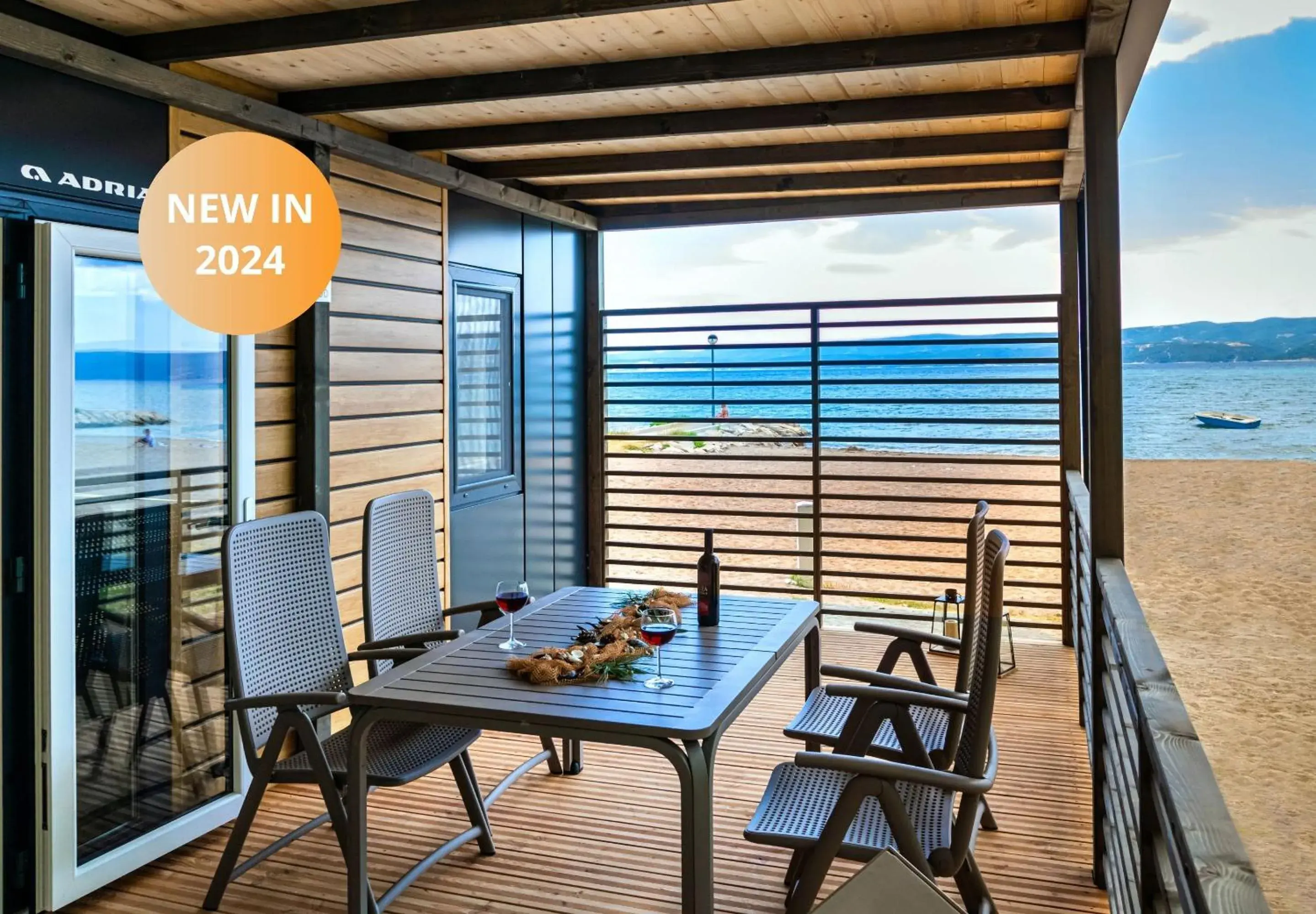 Mobile home Adria superior 4+1 (L) with Whirlpool in Camping Almissa Mobile home Adria superior 4+1 (L) with Whirlpool in Camping Almissa