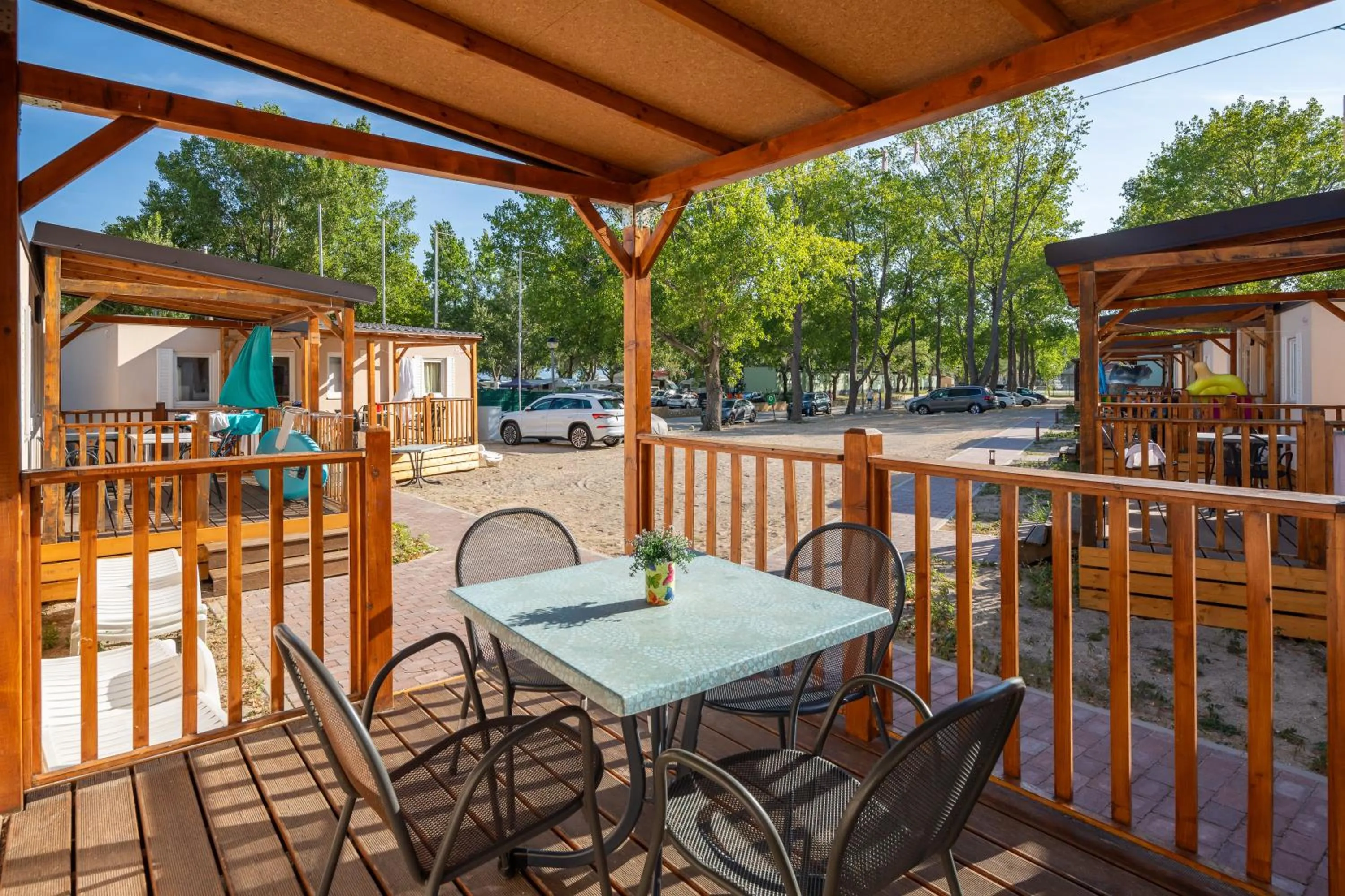 Patio in Camping Almissa