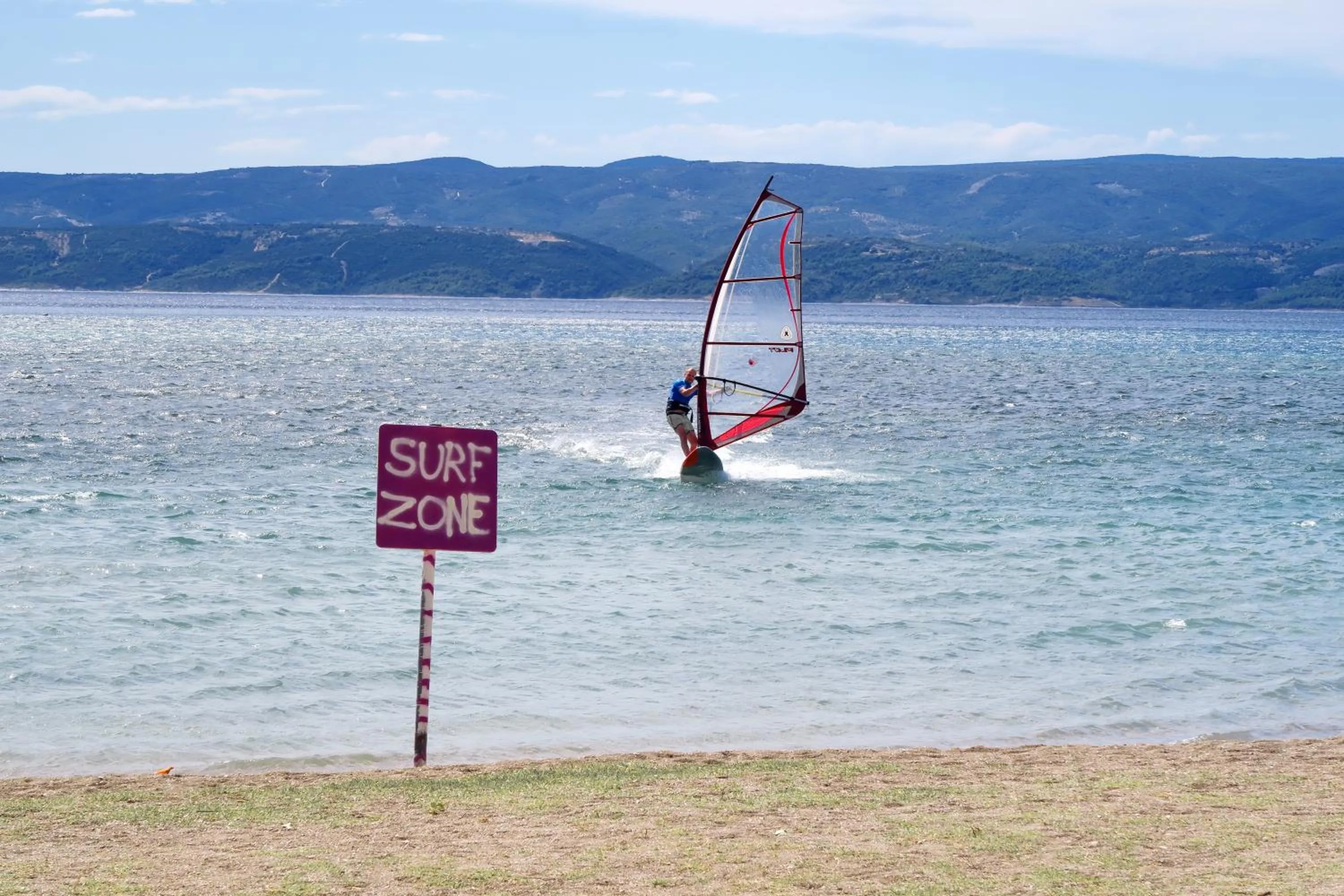 Windsurfing in Camping Almissa