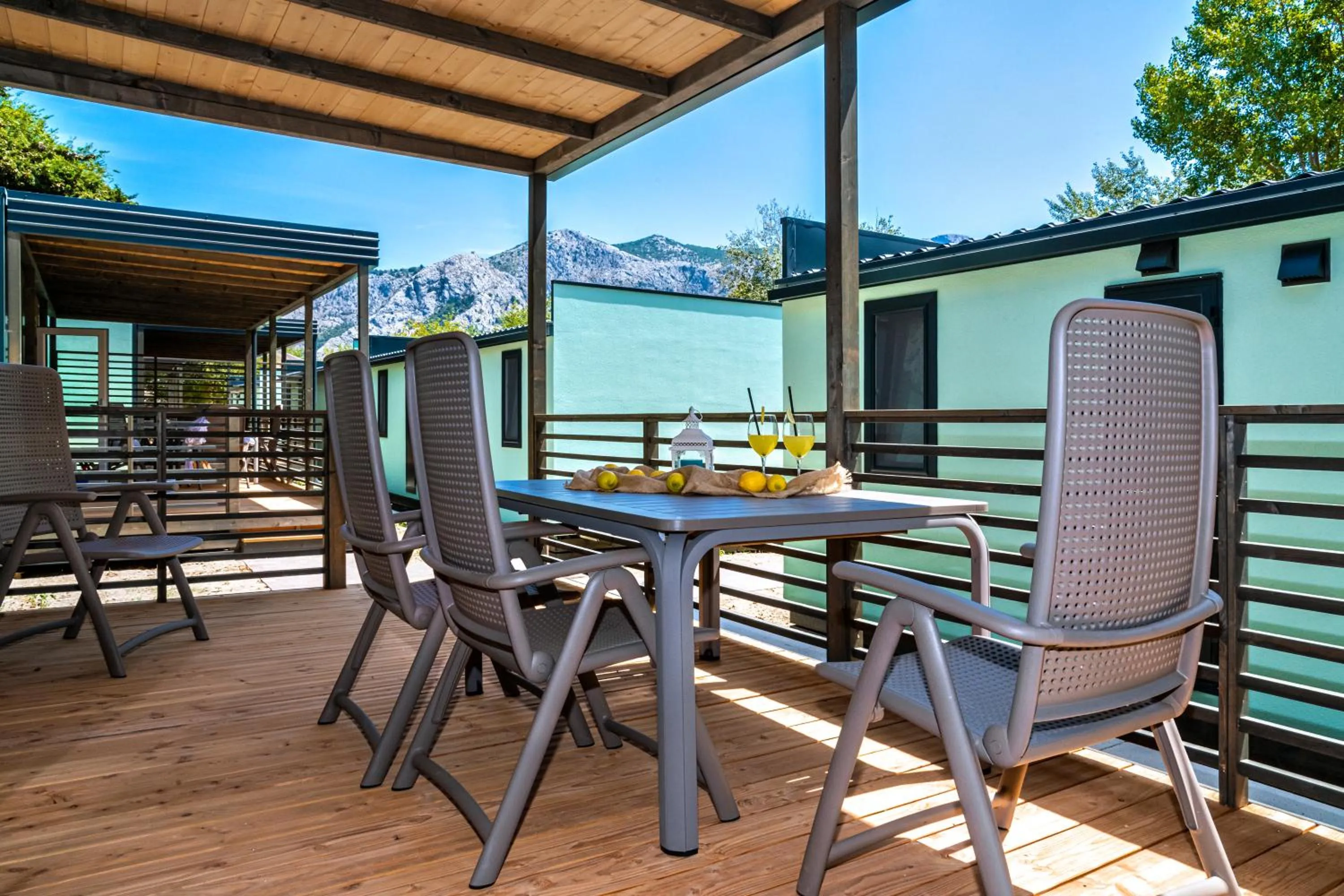 Balcony/Terrace in Camping Almissa