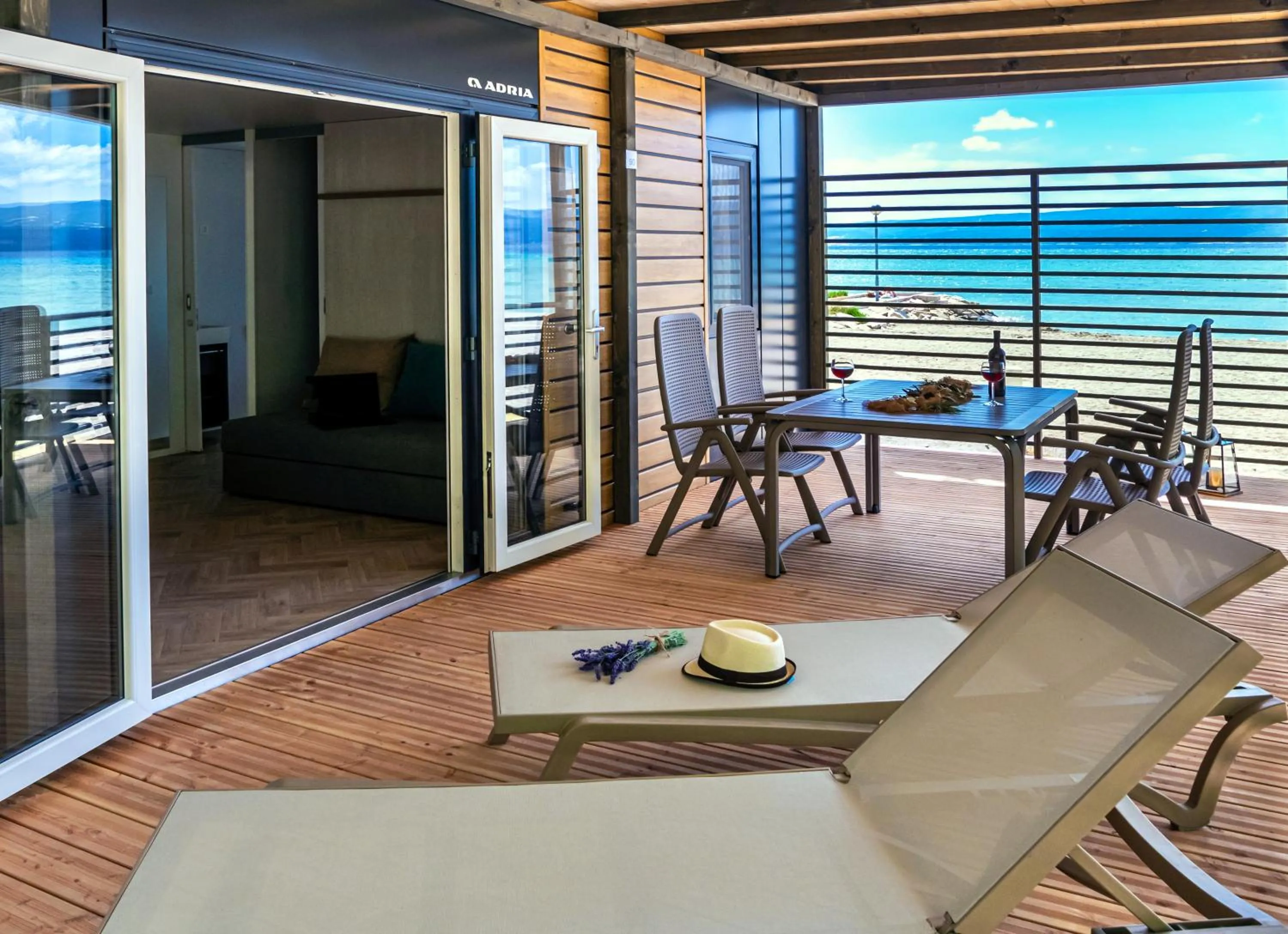 Balcony/Terrace in Camping Almissa