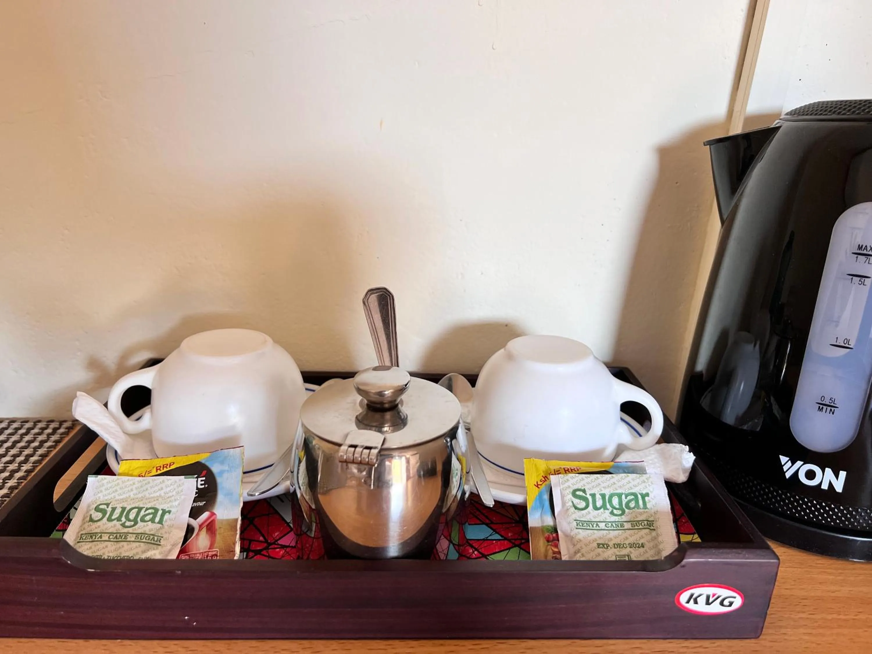 Coffee/tea facilities in Lavender Garden Hotel