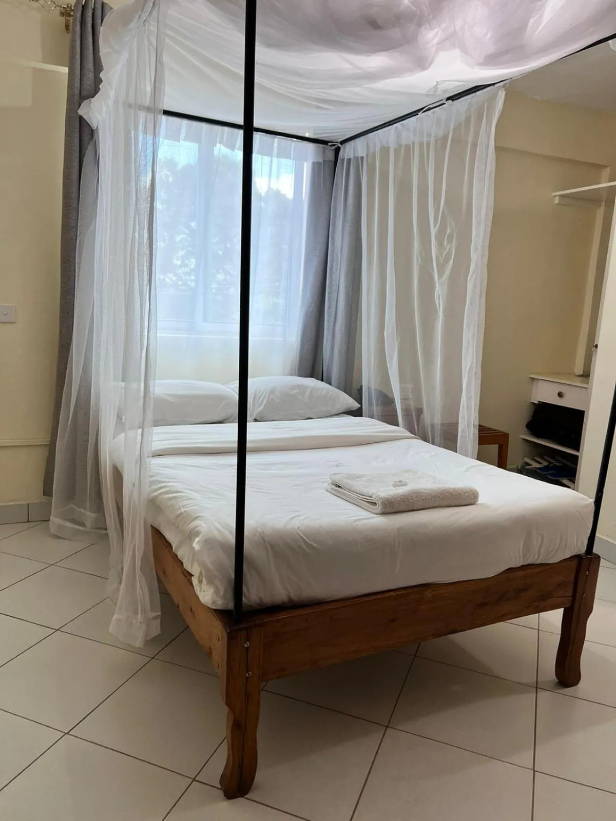 Bed in Lavender Garden Hotel