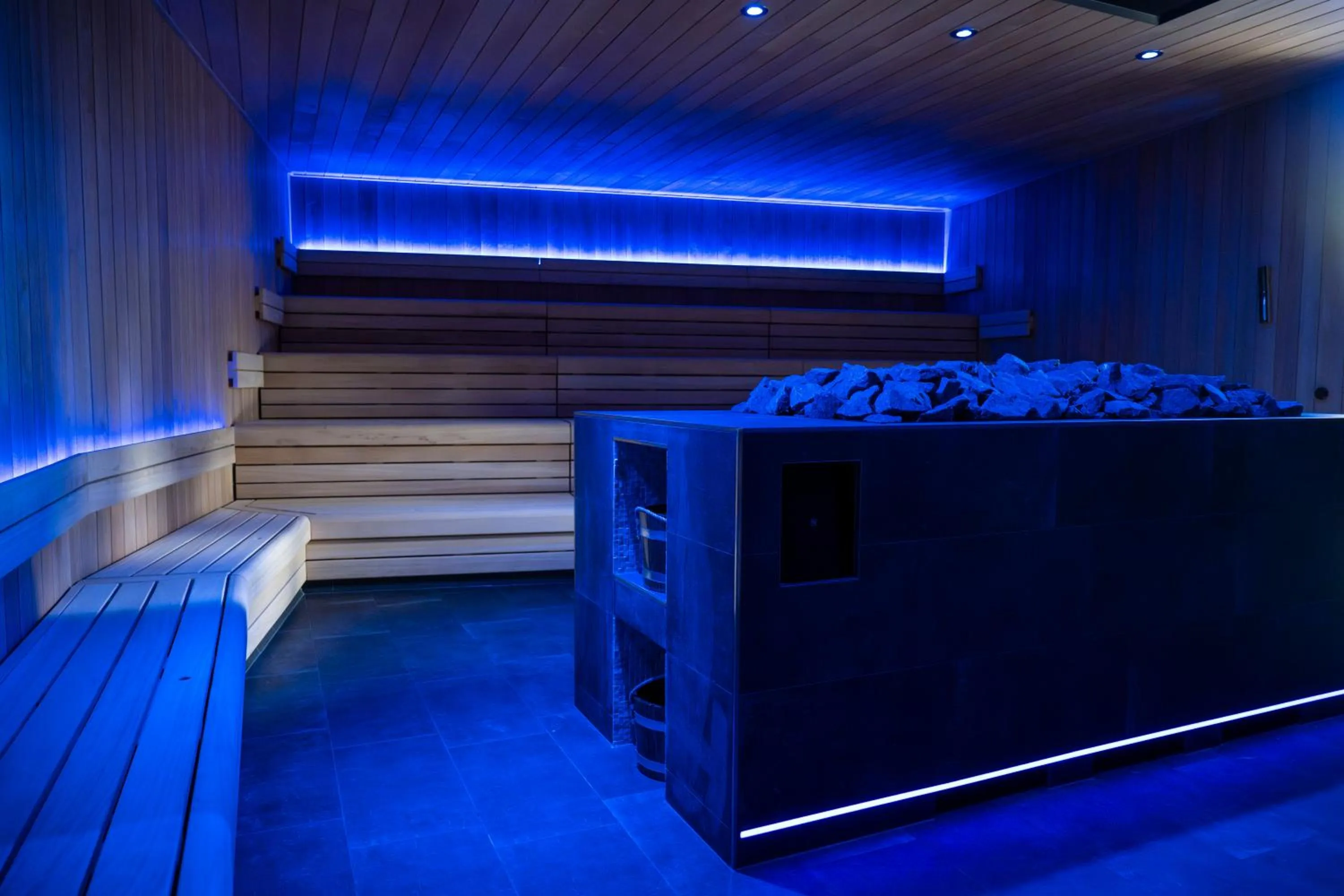 Sauna in Hotel & Wellness Zuiver