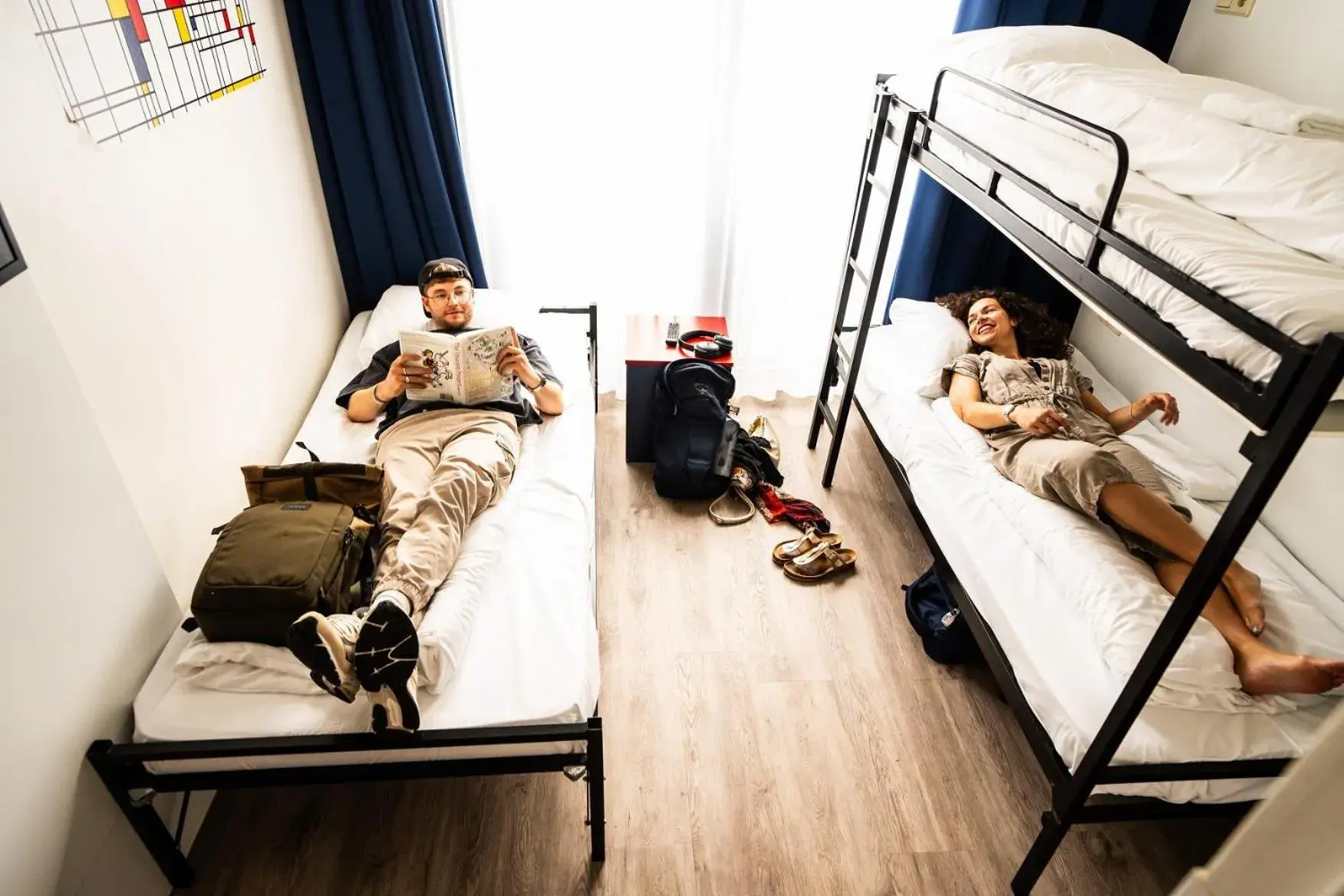 Triple Room in Bud Gett Hostels Triple Room in Bud Gett Hostels