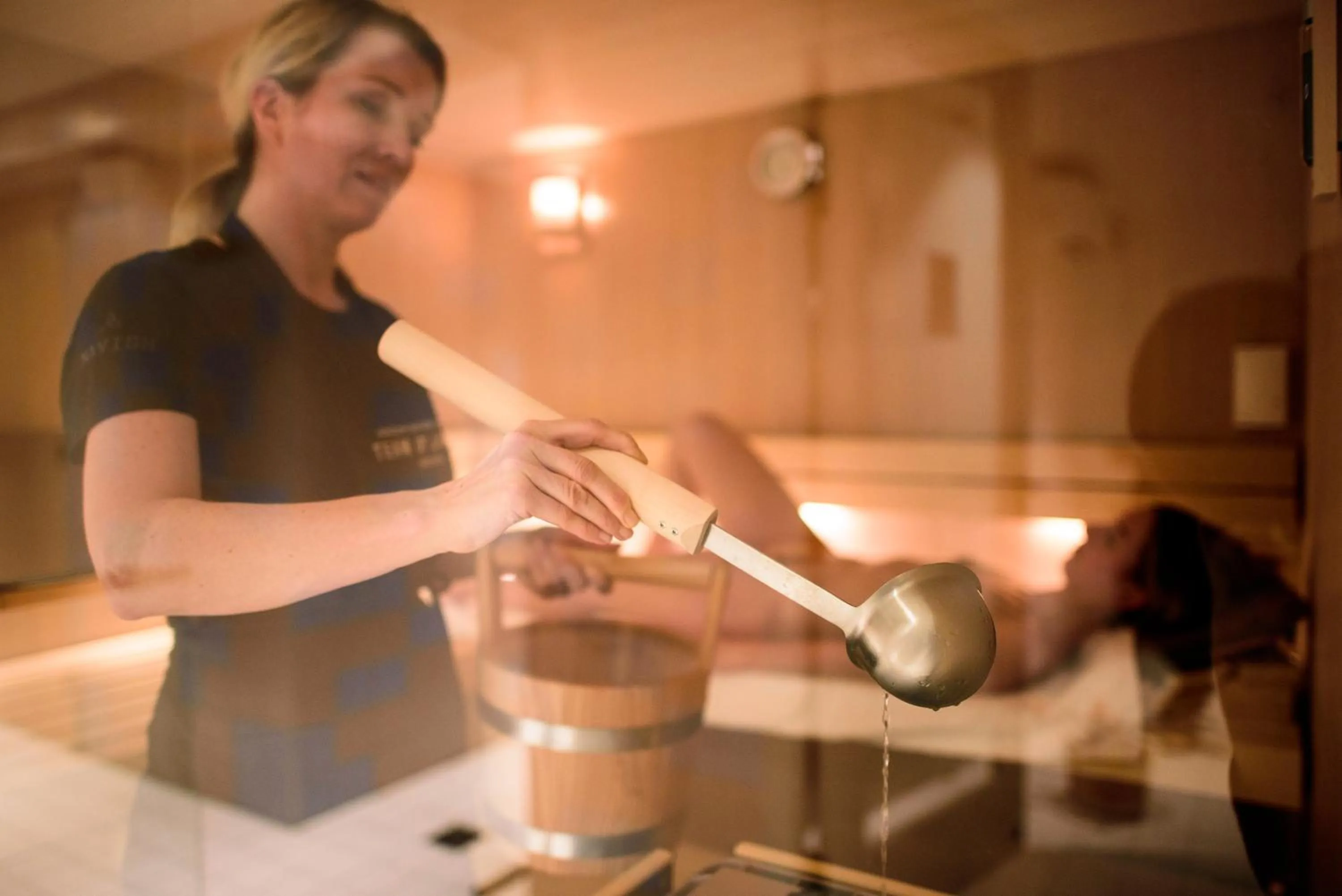 Sauna in Townhouse Maastricht & Spa