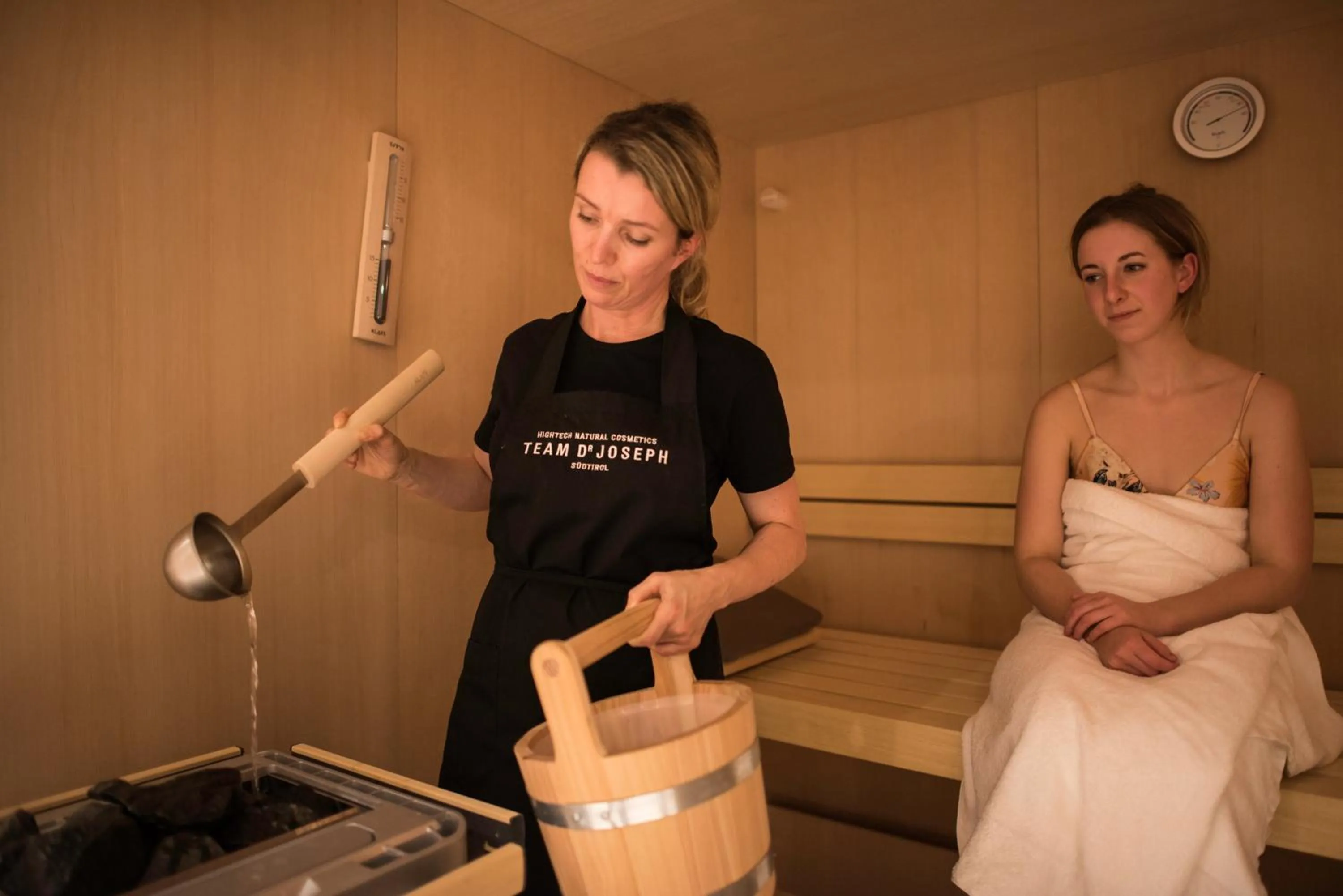 Sauna in Townhouse Maastricht & Spa