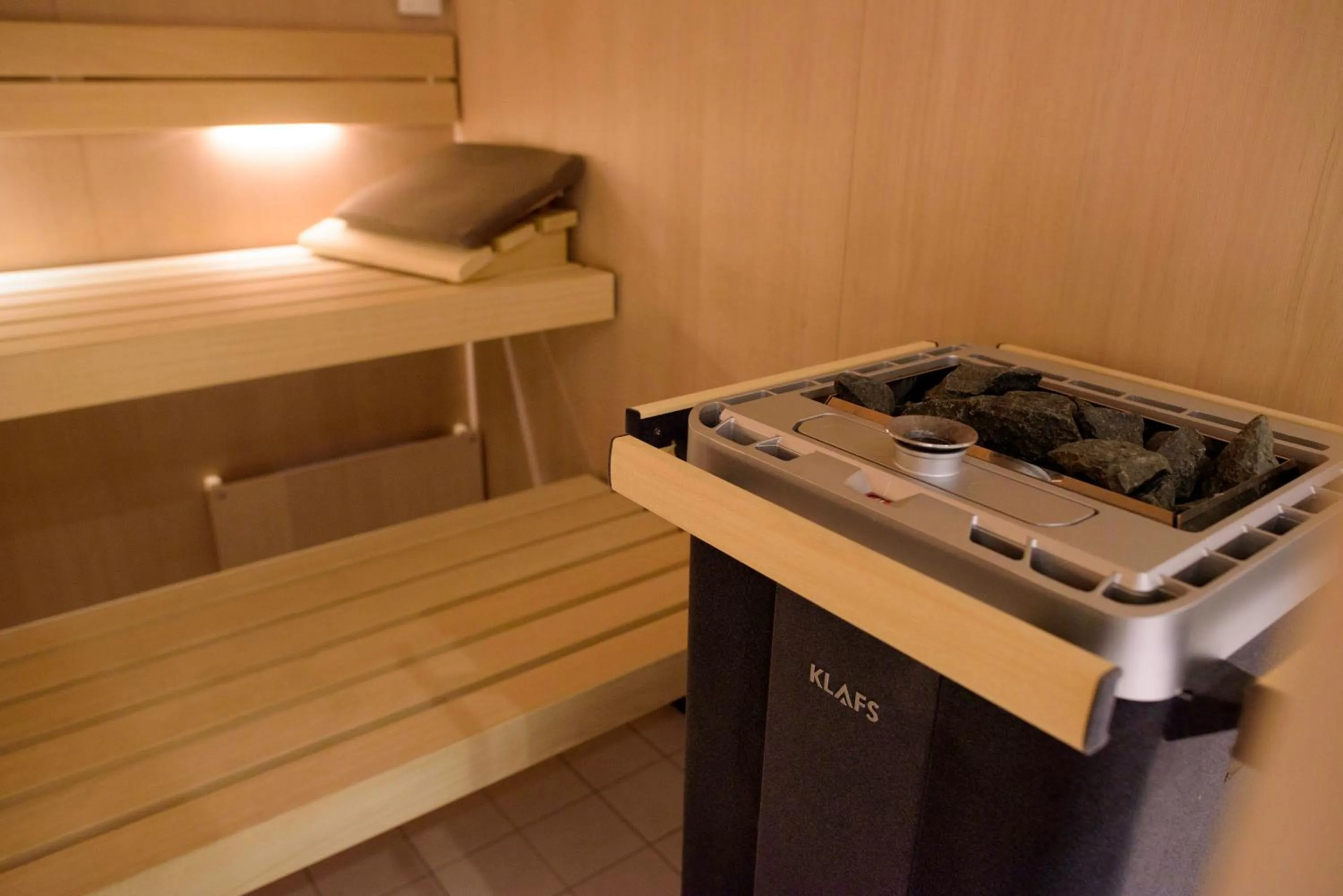 Sauna in Townhouse Maastricht & Spa