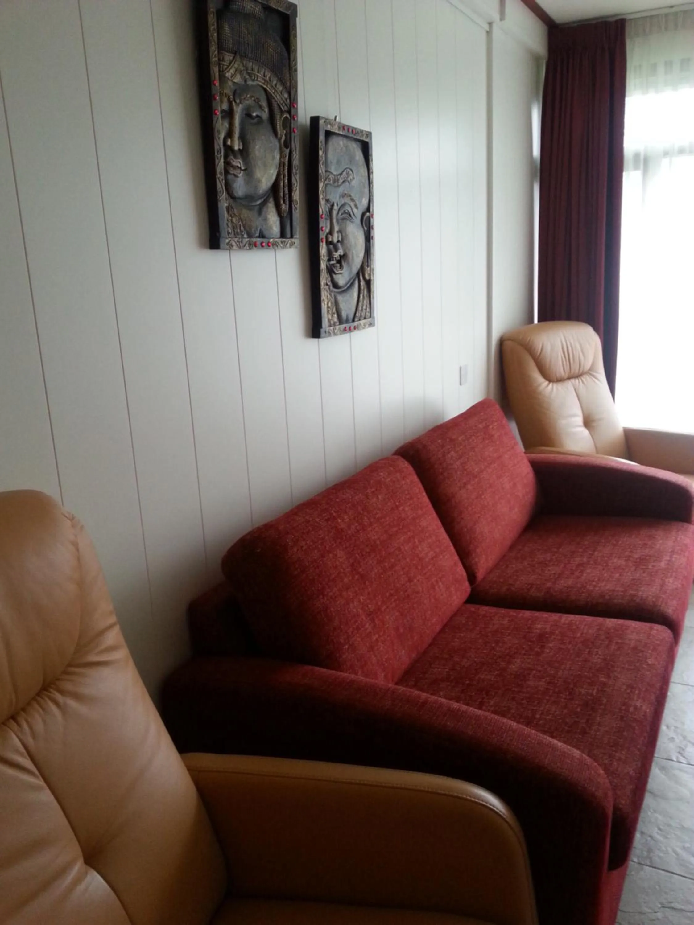 Seating area in Hotel Den Helder