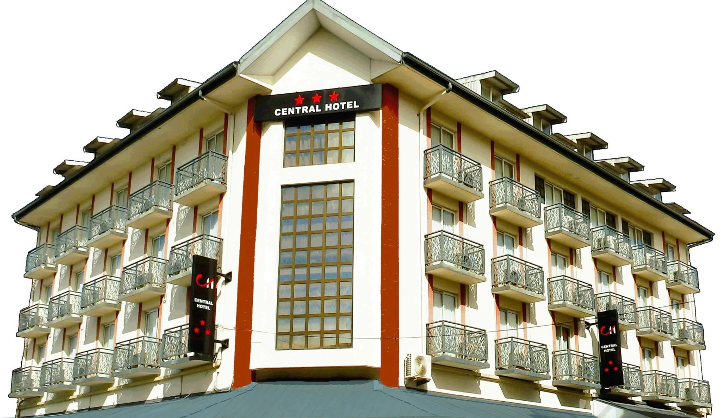 Property building in Central Hotel Cayenne