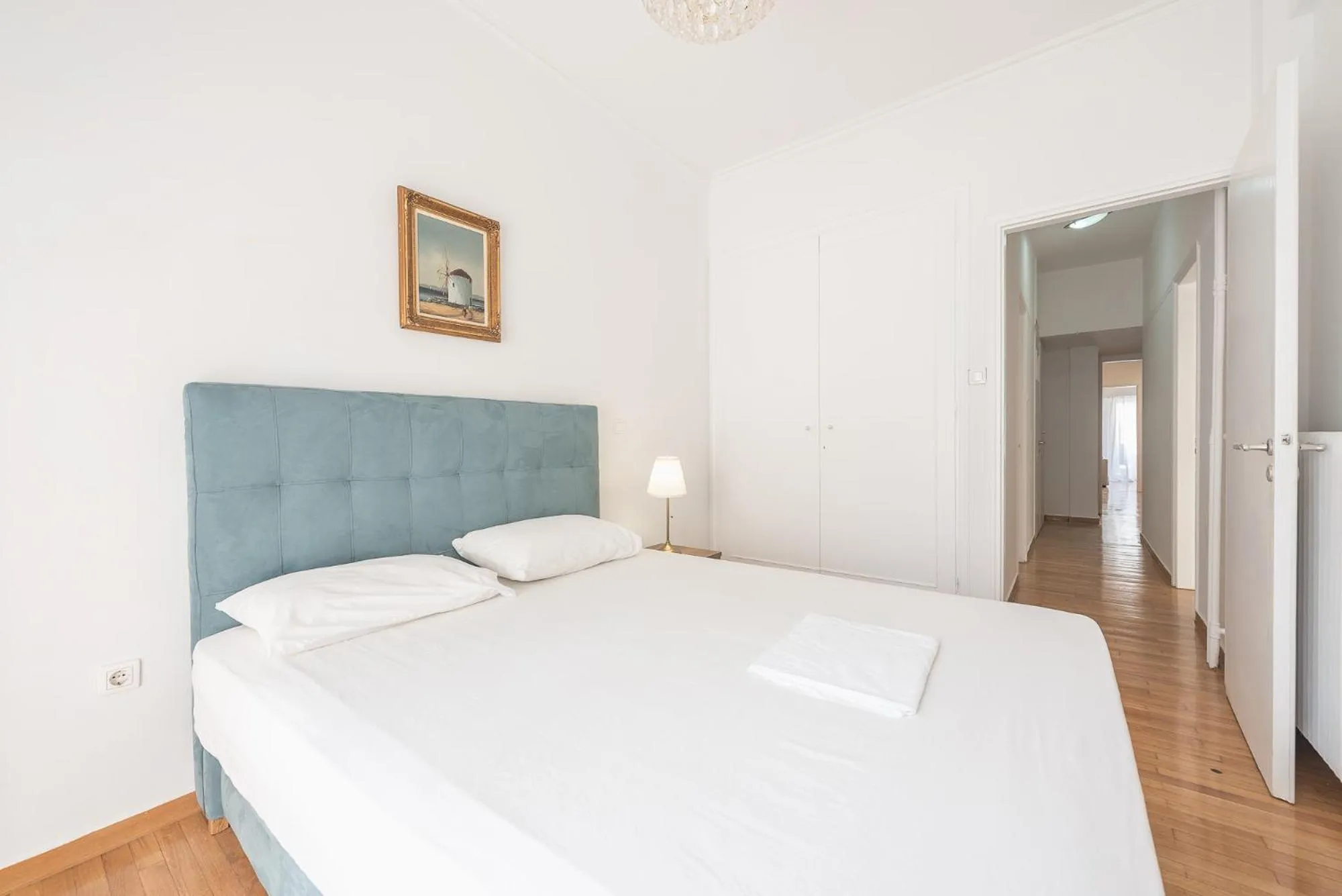 Bed in Victoria Secret Apartments