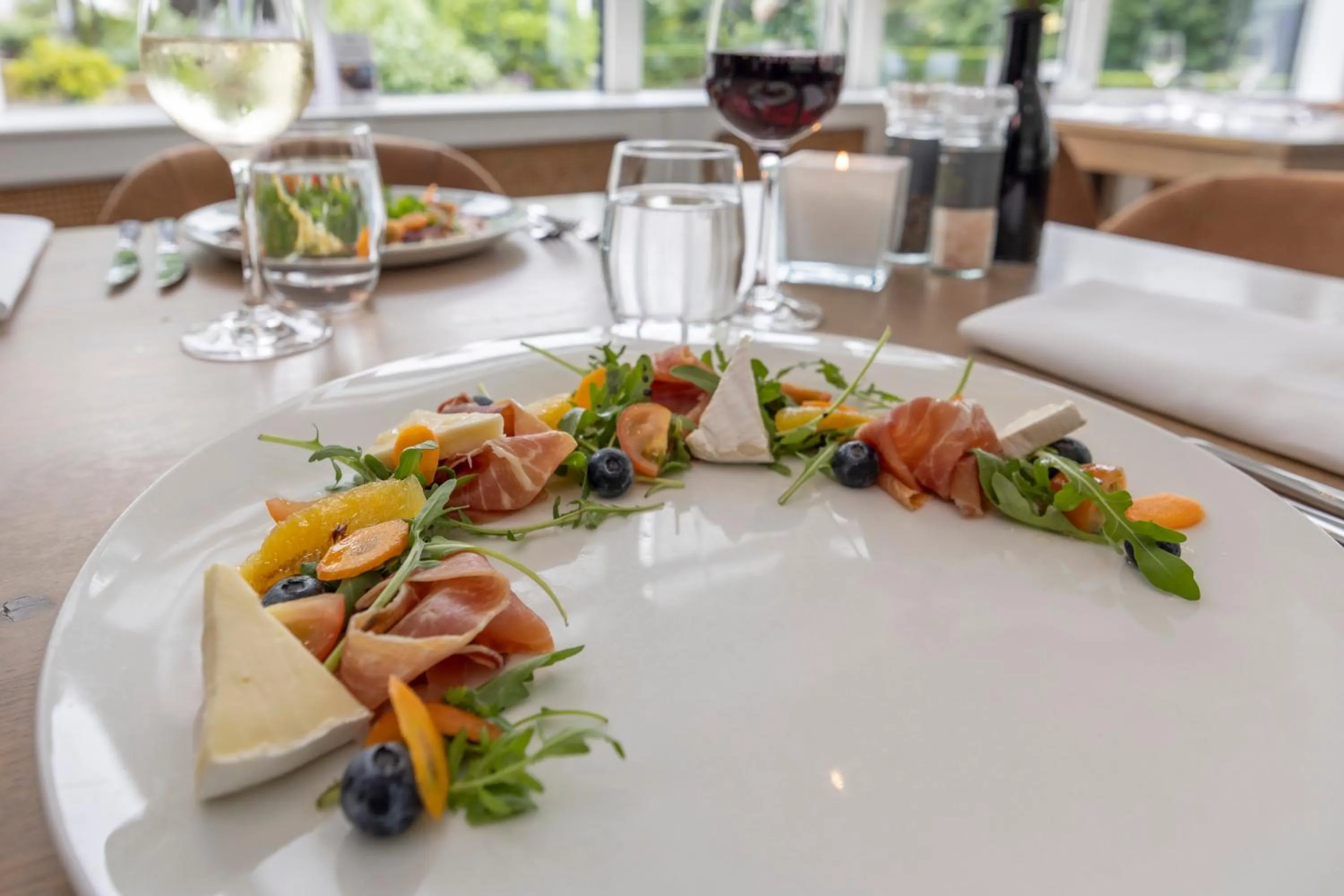 Dinner in Fletcher Hotel Restaurant De Witte Raaf