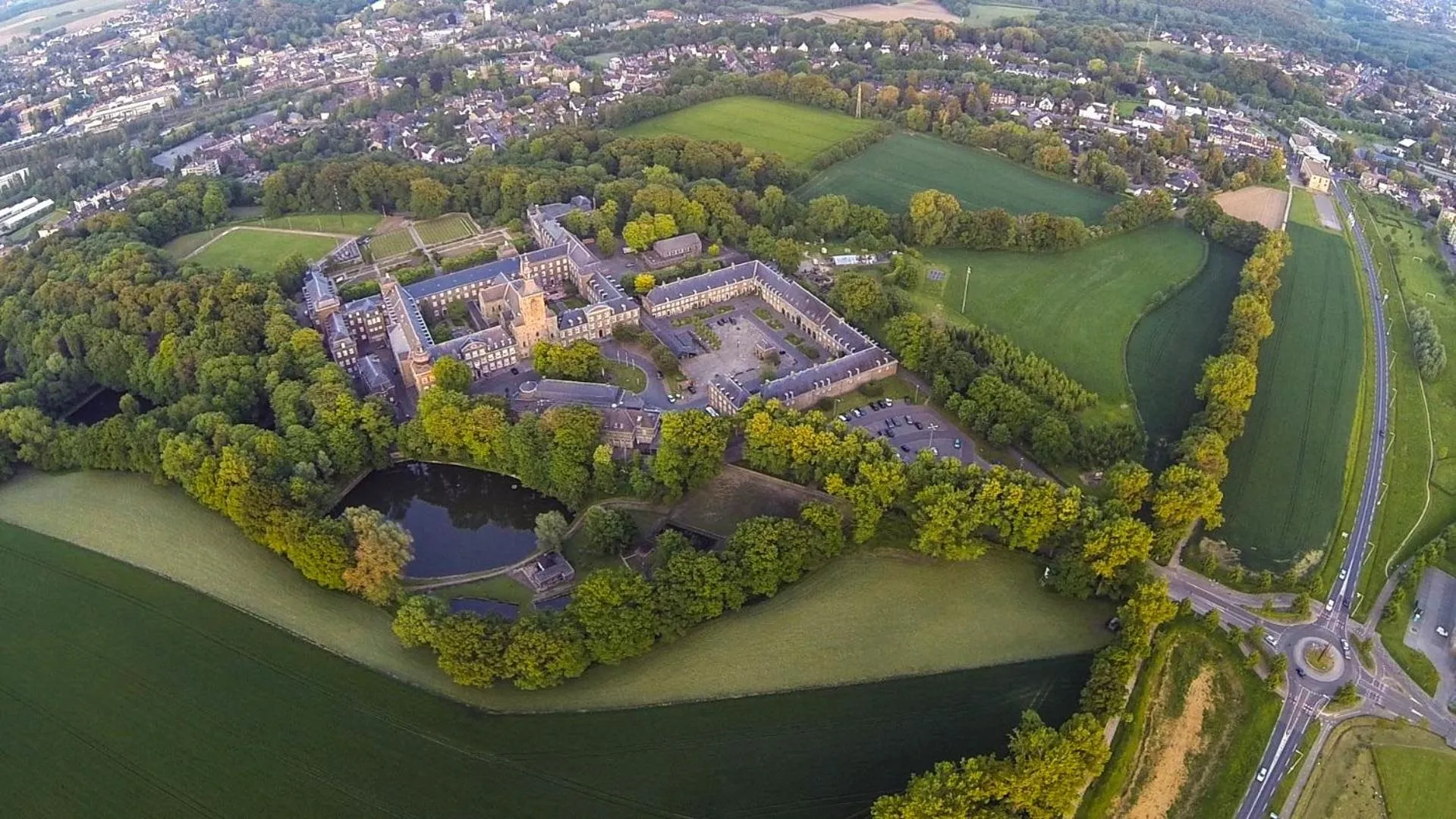 Bird's eye view in Abdij Hotel Rolduc