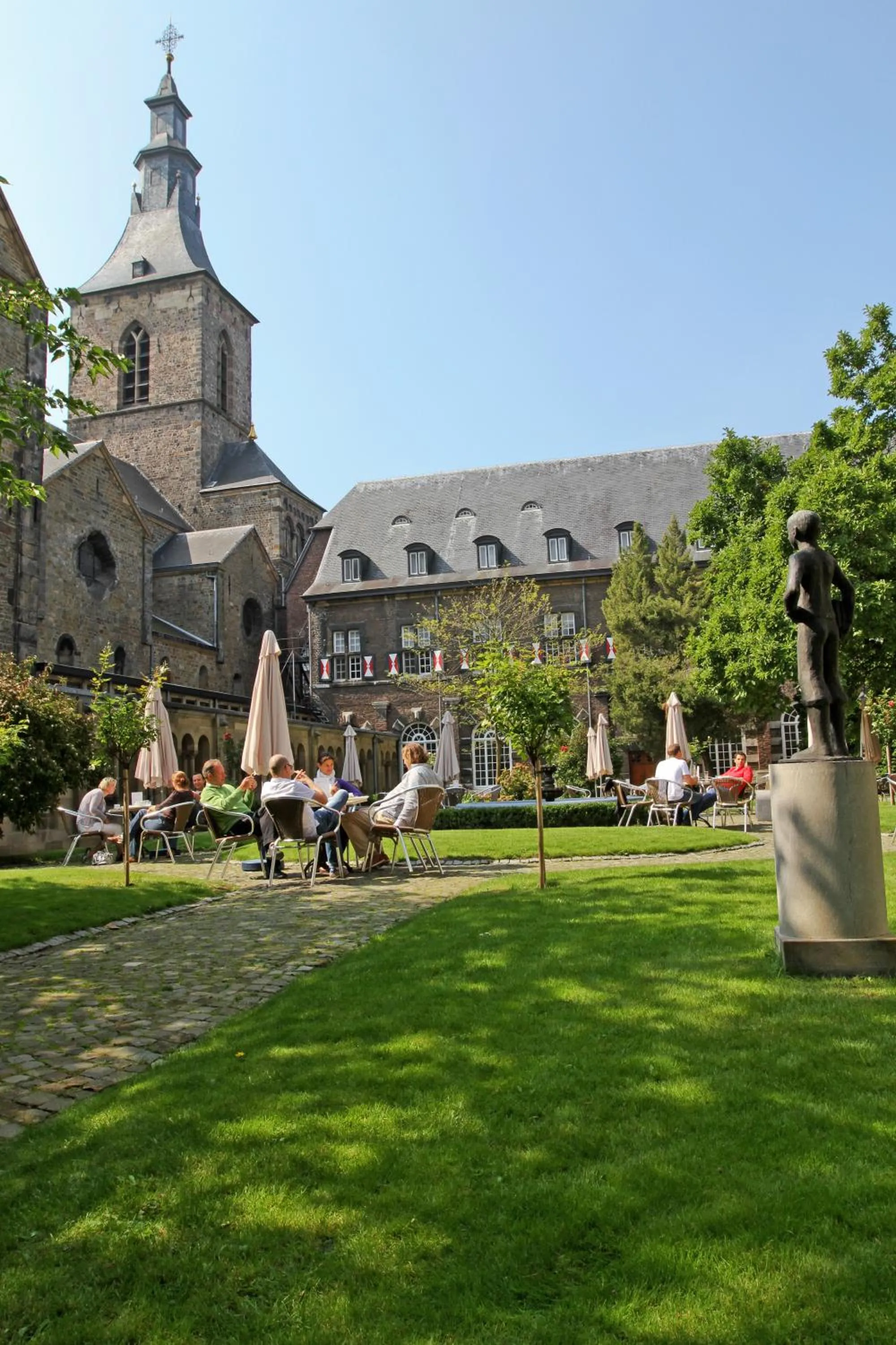 Garden in Abdij Hotel Rolduc
