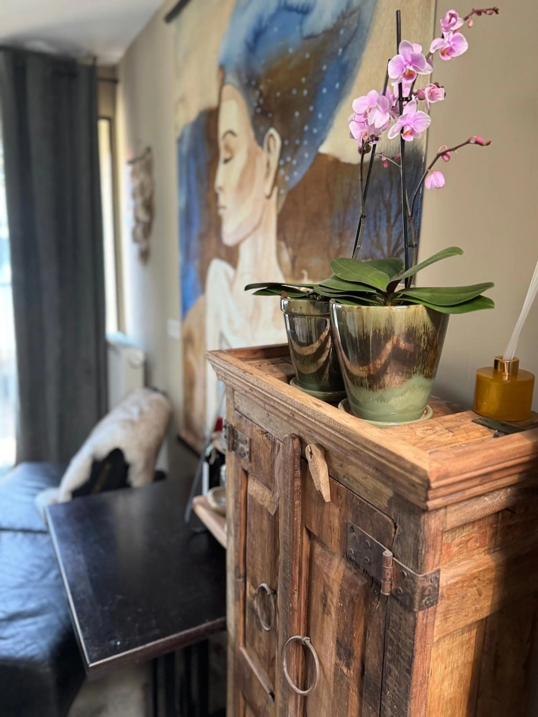Bedroom in Het Huis van de Wadden