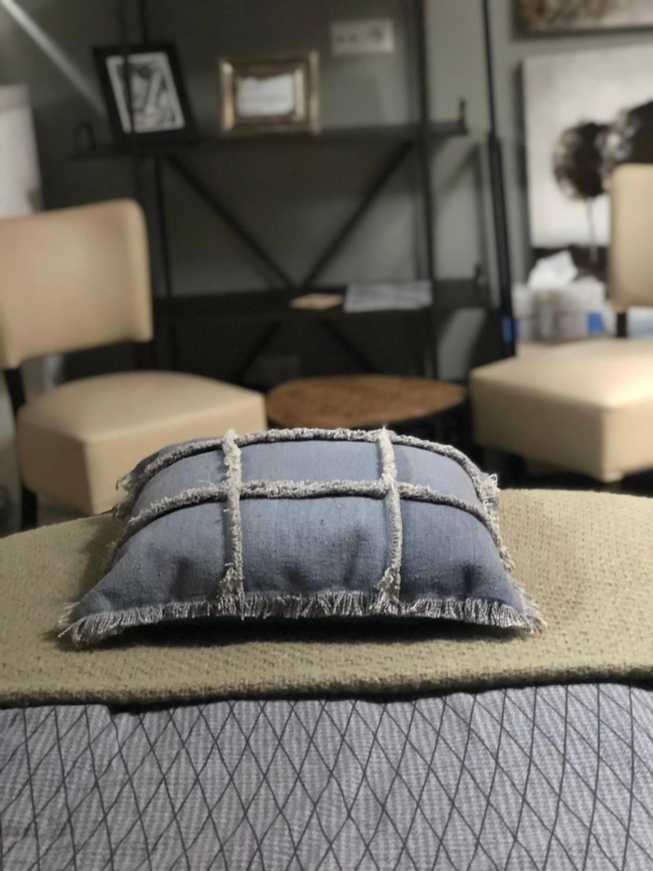 Decorative detail, Bed in Het Huis van de Wadden