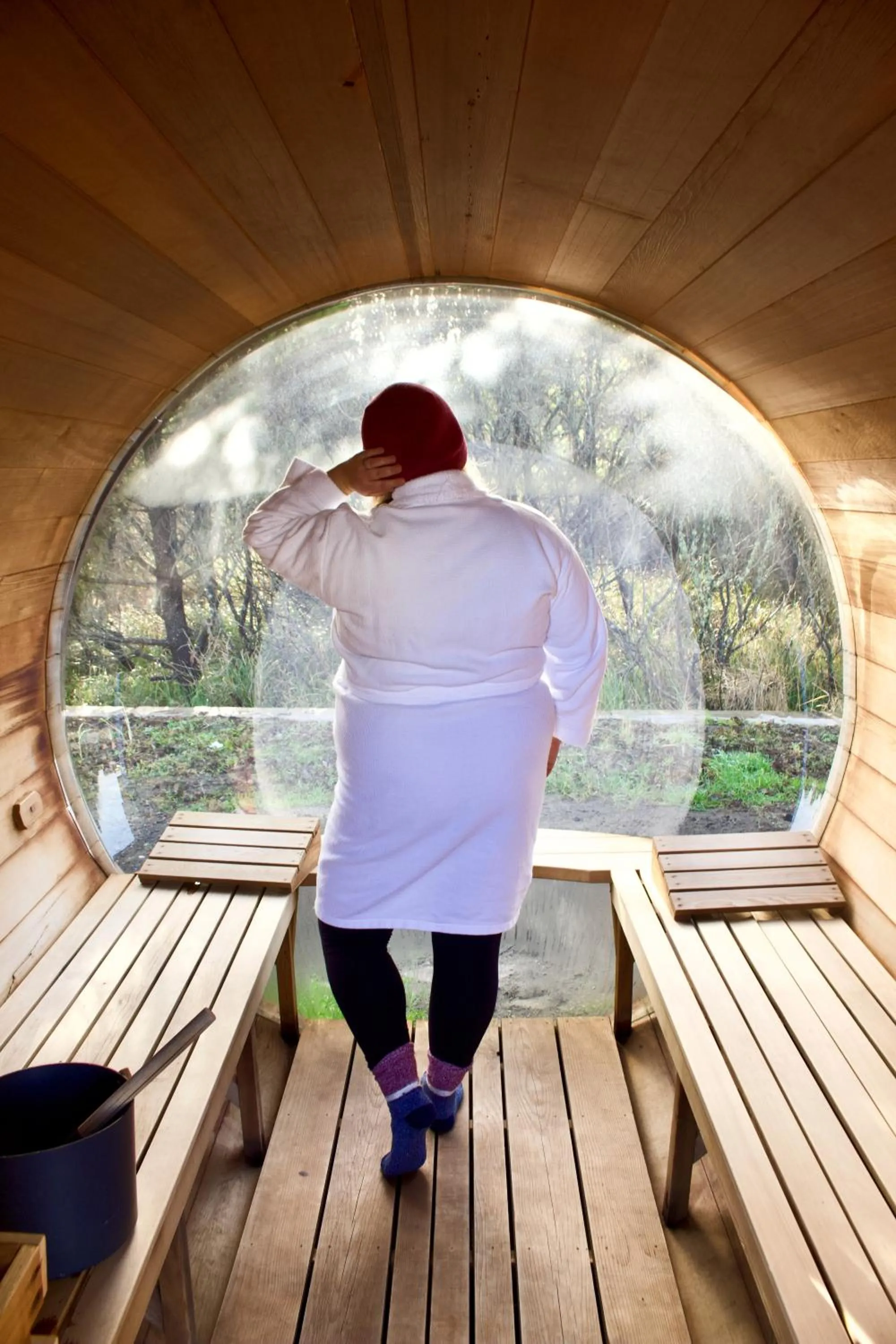 Sauna in Inn at Discovery Coast