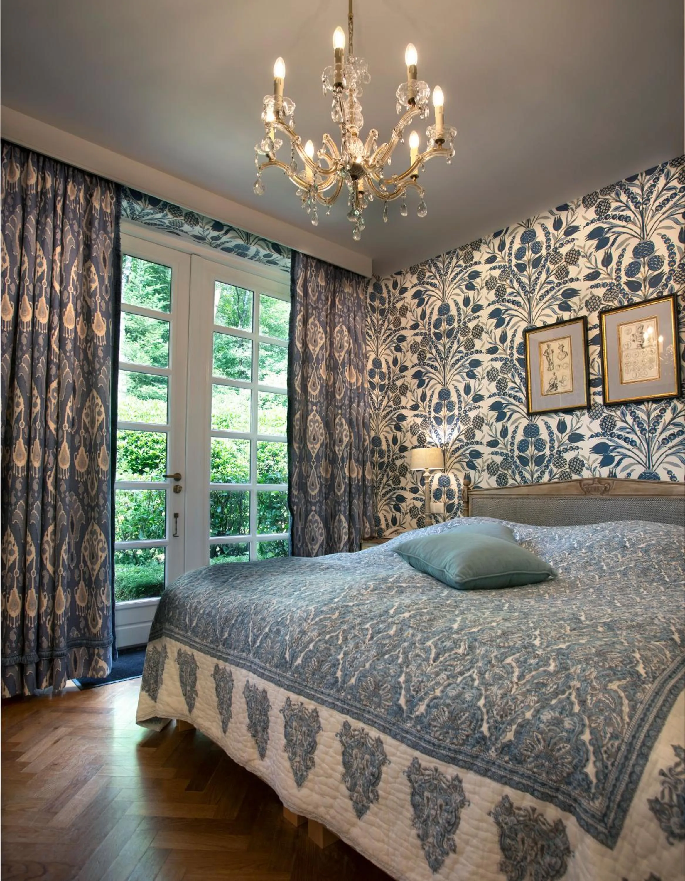 Bedroom, Bed in Relais & Chateaux Hotel Landgoed Het Roode Koper