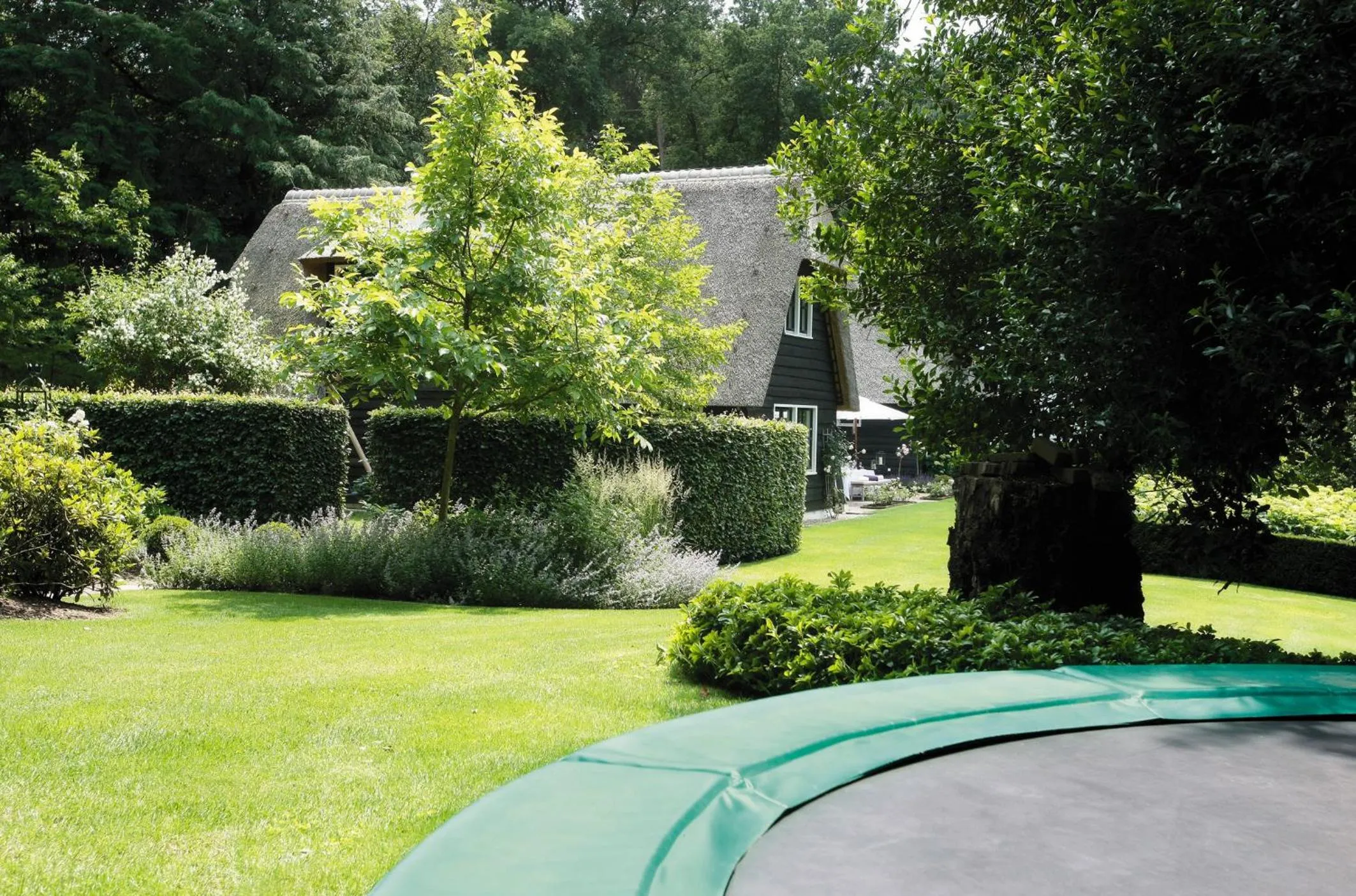 Garden in Relais & Chateaux Hotel Landgoed Het Roode Koper