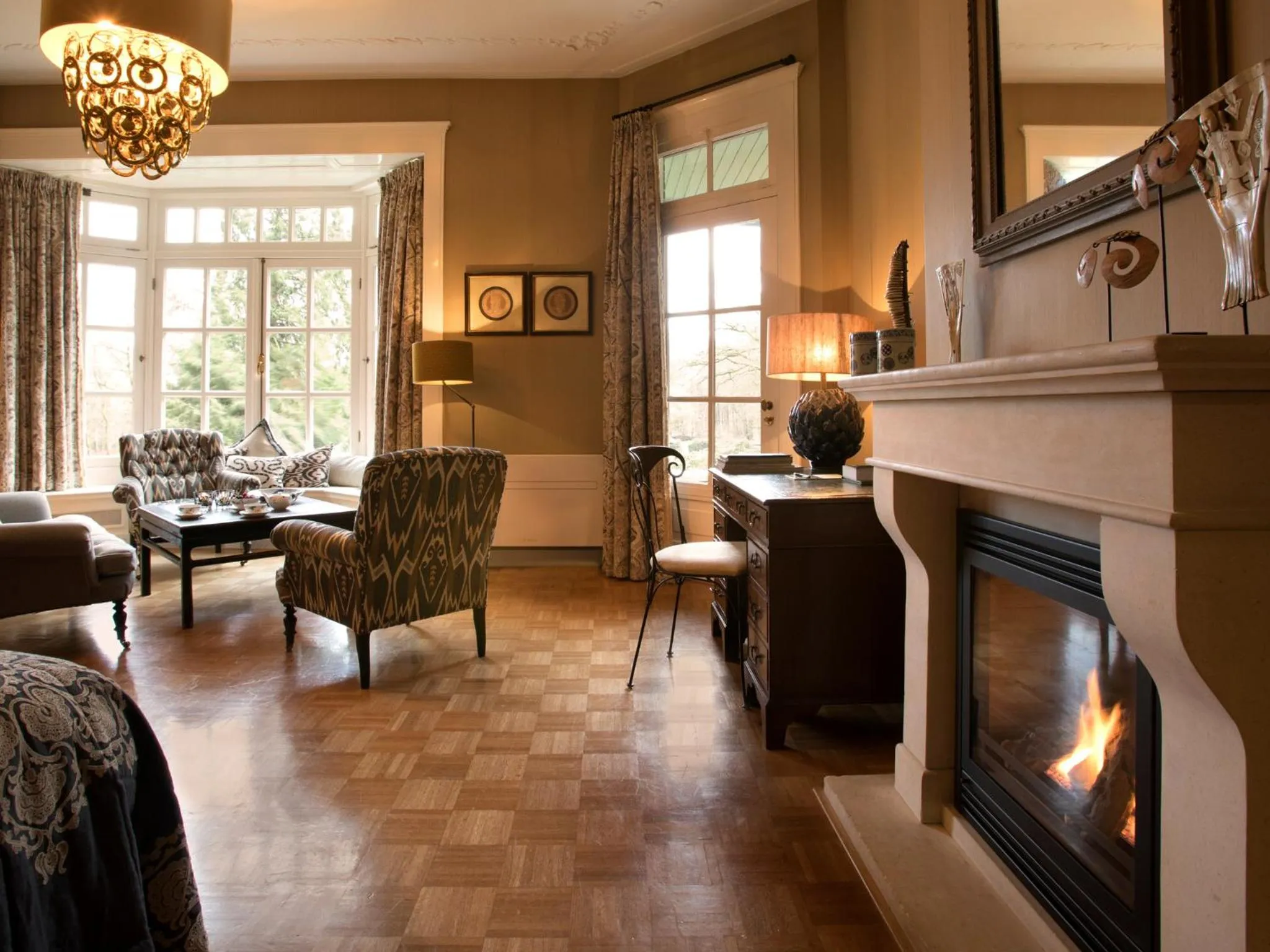 Photo of the whole room in Relais & Chateaux Hotel Landgoed Het Roode Koper