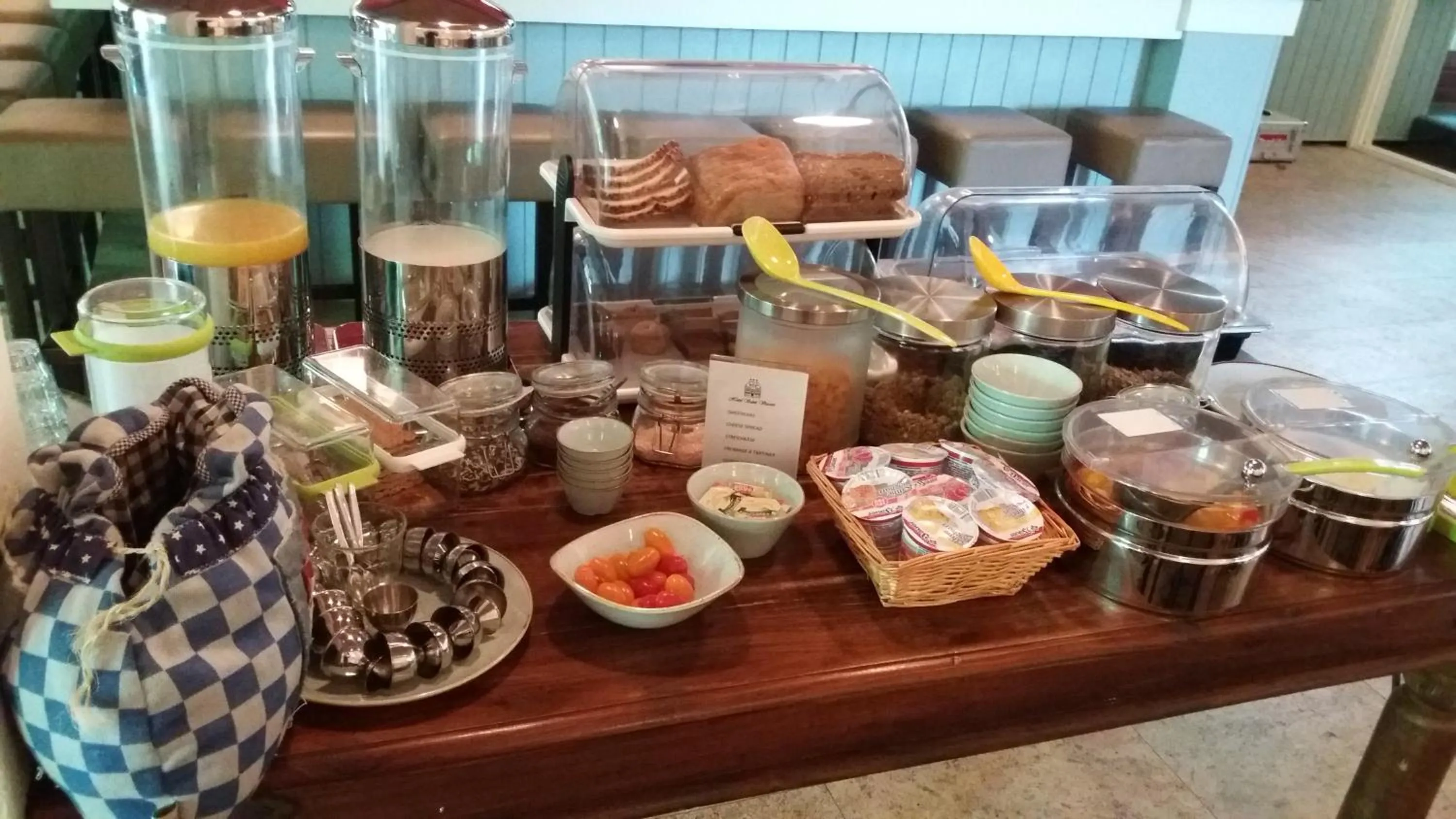 Continental breakfast in Hotel Saint Vincent