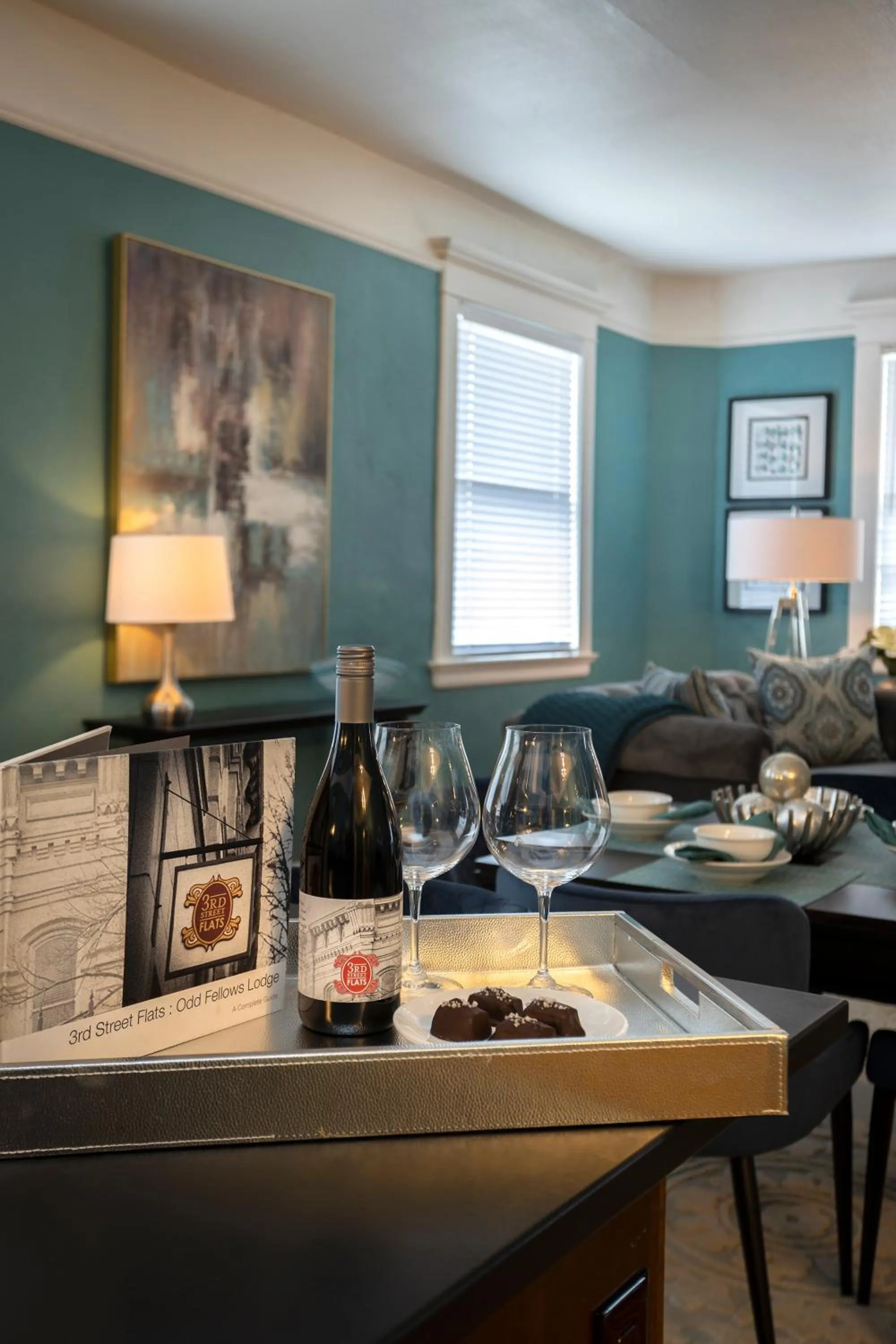 Decorative detail in 3rd Street Flats