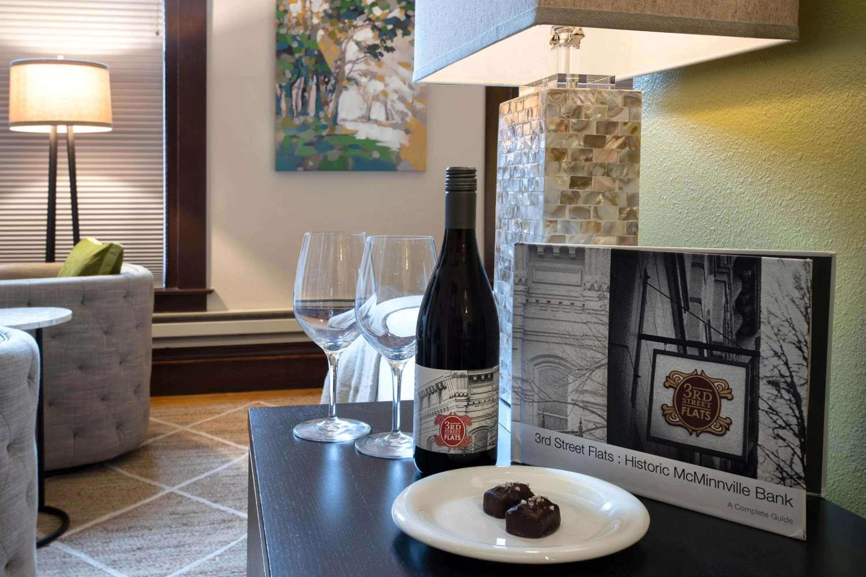 Drinks in 3rd Street Flats