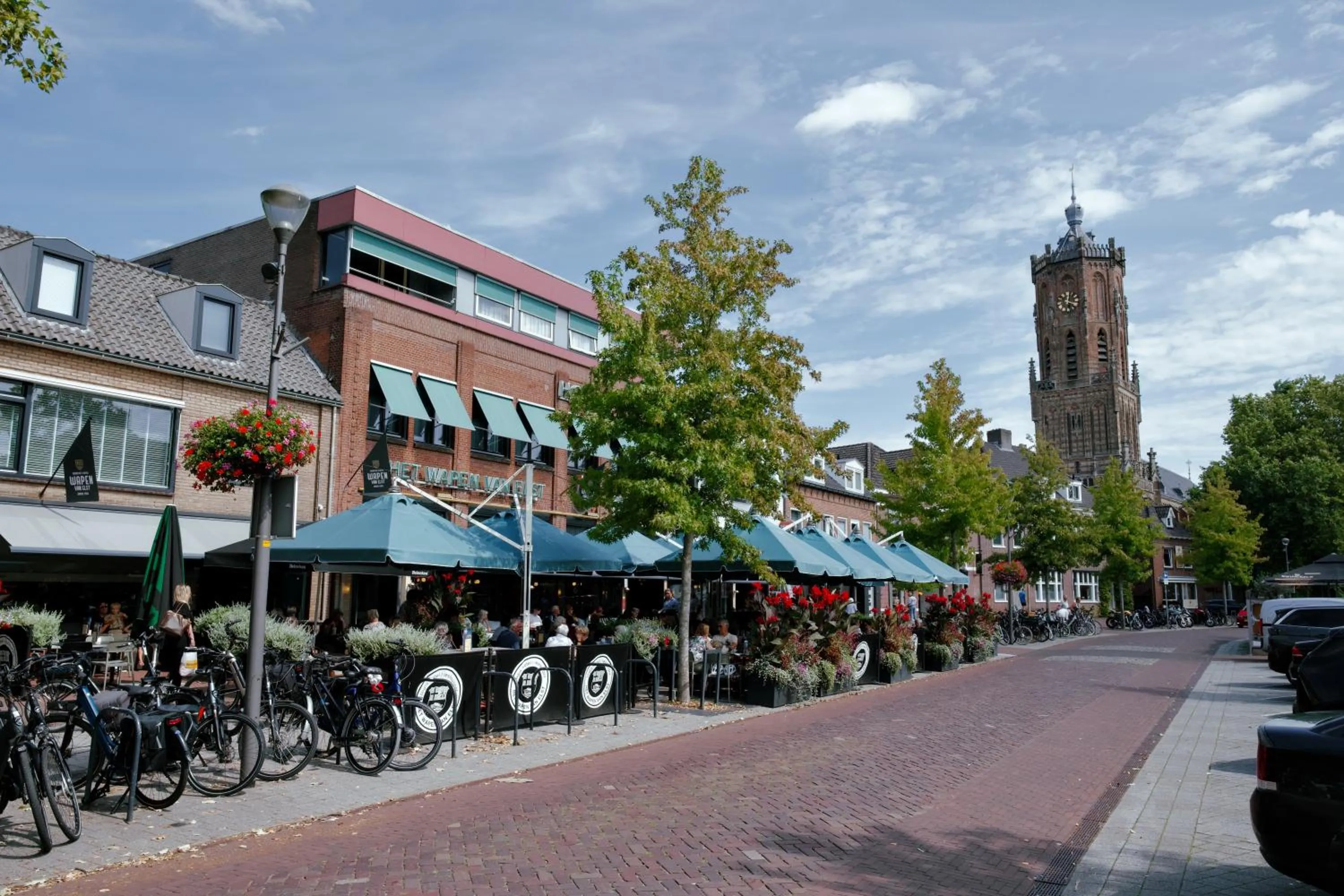Quiet street view in Het Wapen van Elst