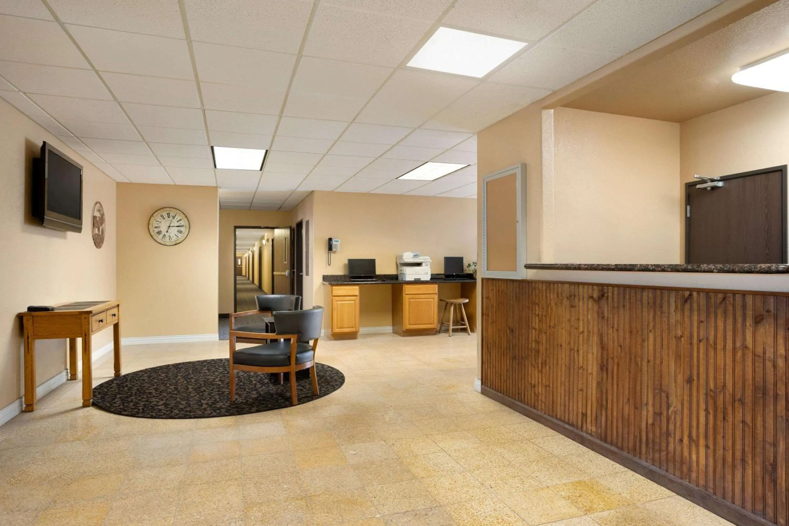 Lobby or reception in Travelodge by Wyndham Gillette