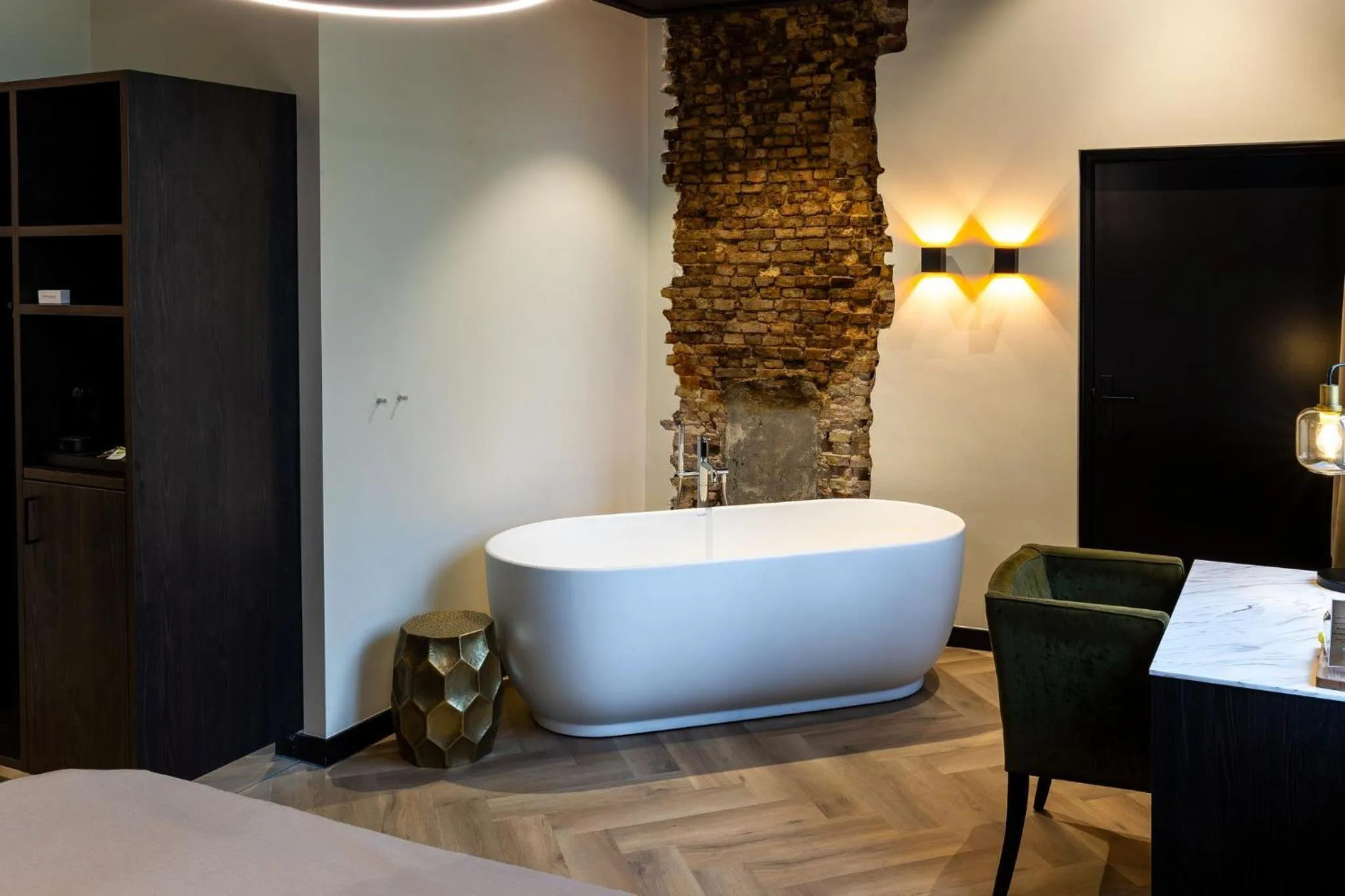 Bed in Hotel Restaurant Het Witte Paard