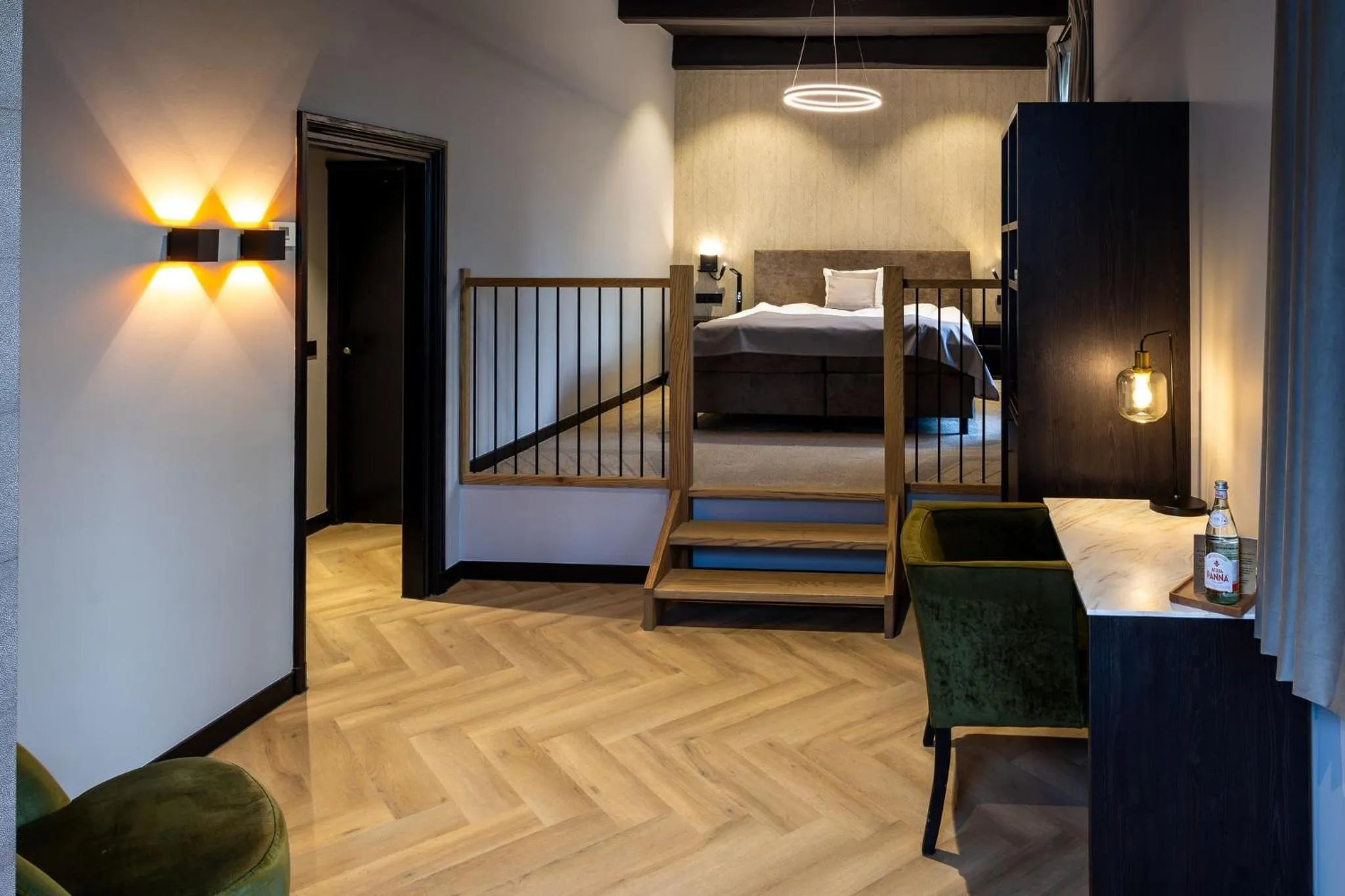 Bed in Hotel Restaurant Het Witte Paard