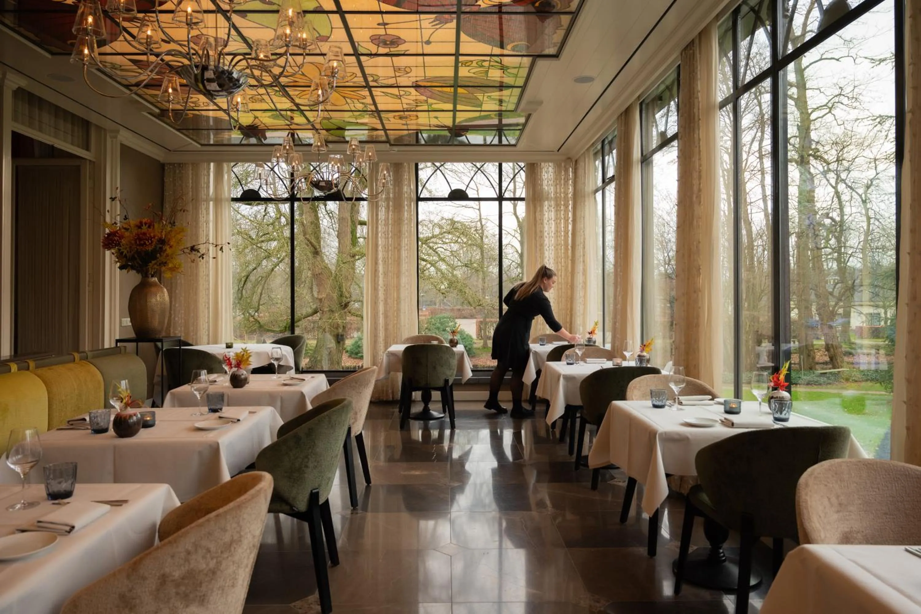 Restaurant/places to eat in Kasteel De Vanenburg