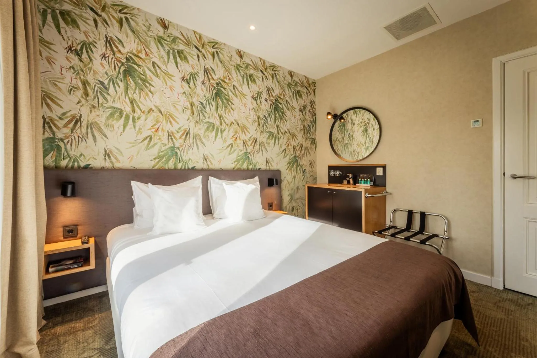 Bed in Kasteel De Vanenburg