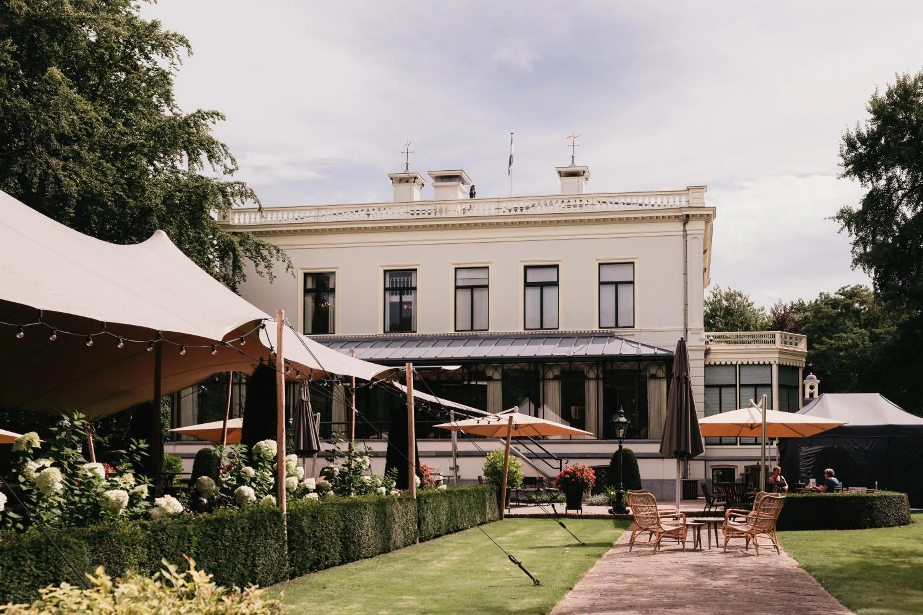 Balcony/Terrace in Kasteel De Vanenburg
