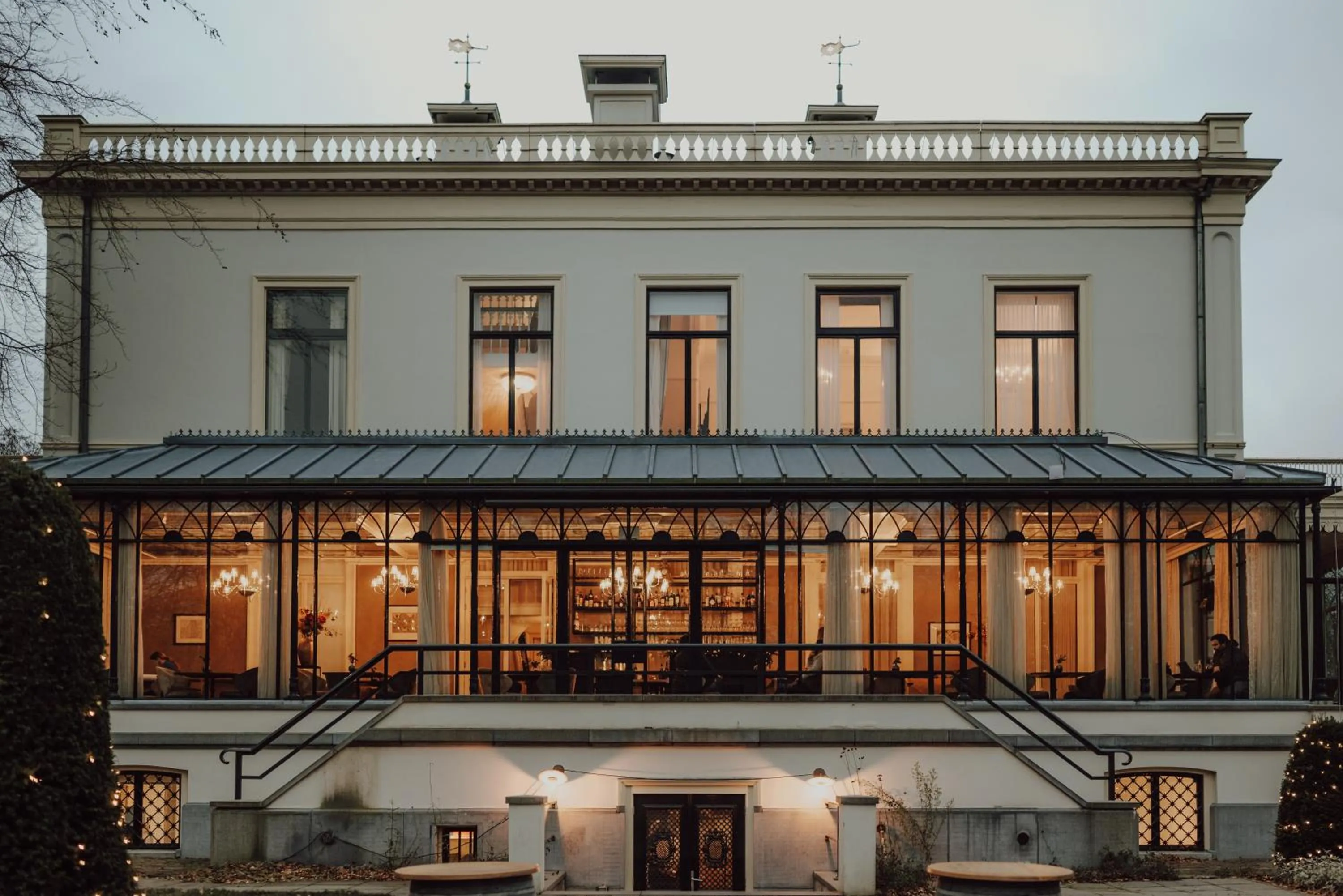 Restaurant/places to eat in Kasteel De Vanenburg