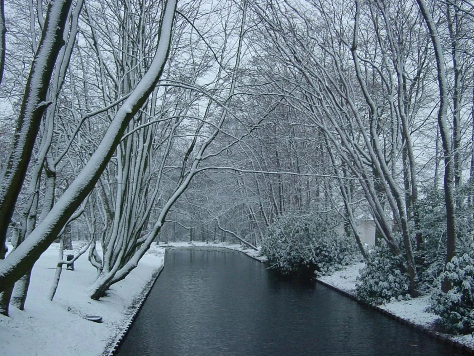 Winter in Kasteel De Vanenburg