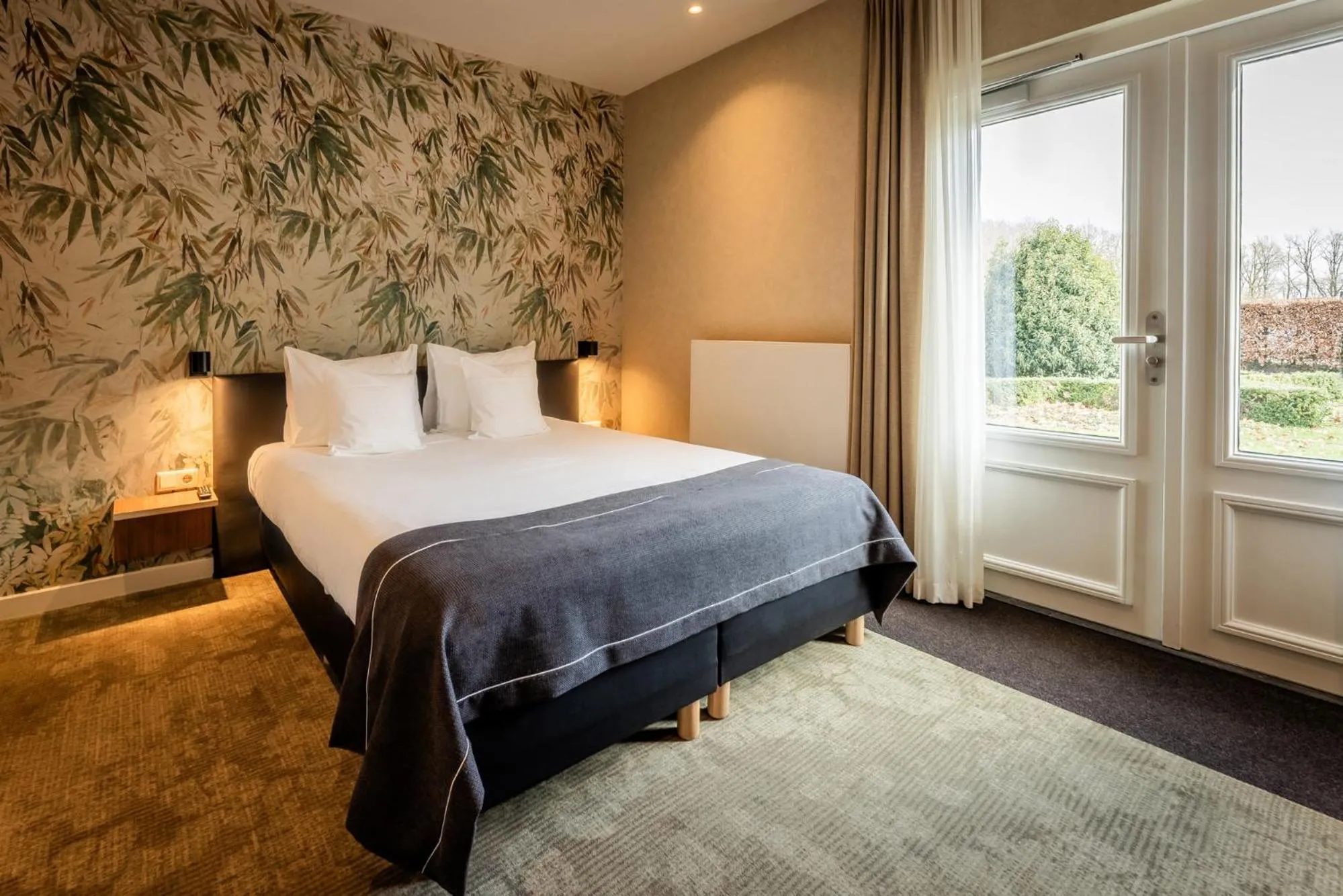 Bed in Kasteel De Vanenburg