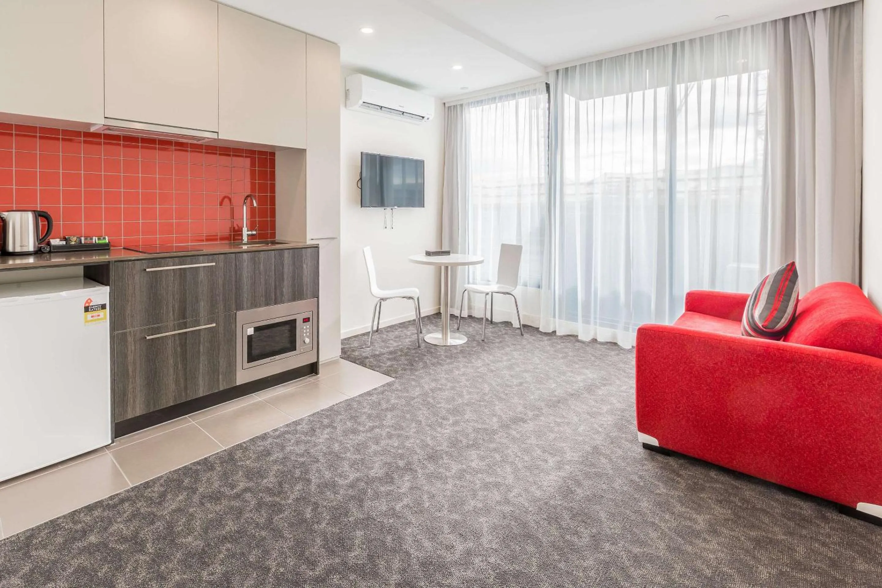 Bedroom in Comfort Apartments Box Hill