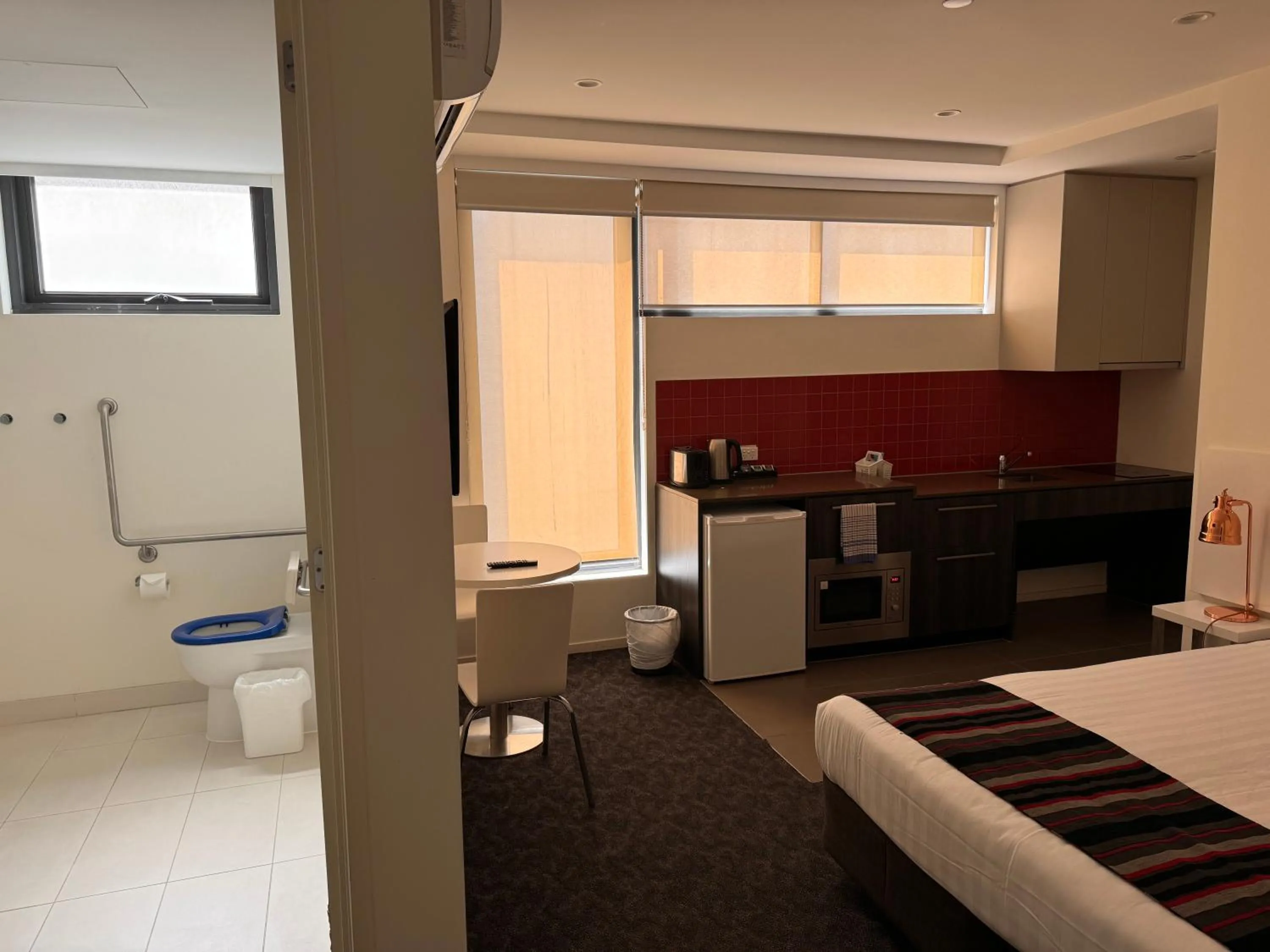 Bed in Comfort Apartments Box Hill