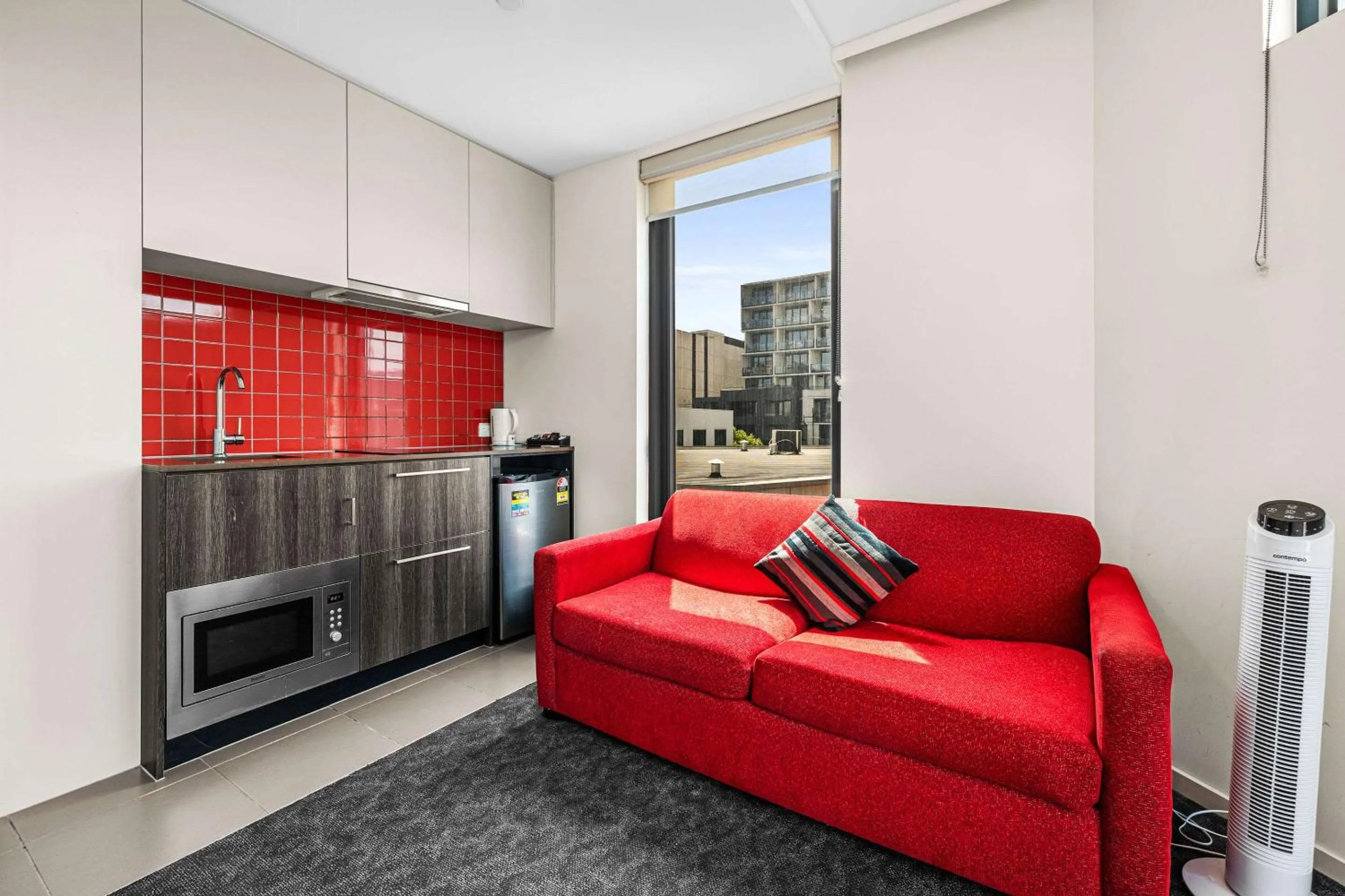 Bedroom in Comfort Apartments Box Hill