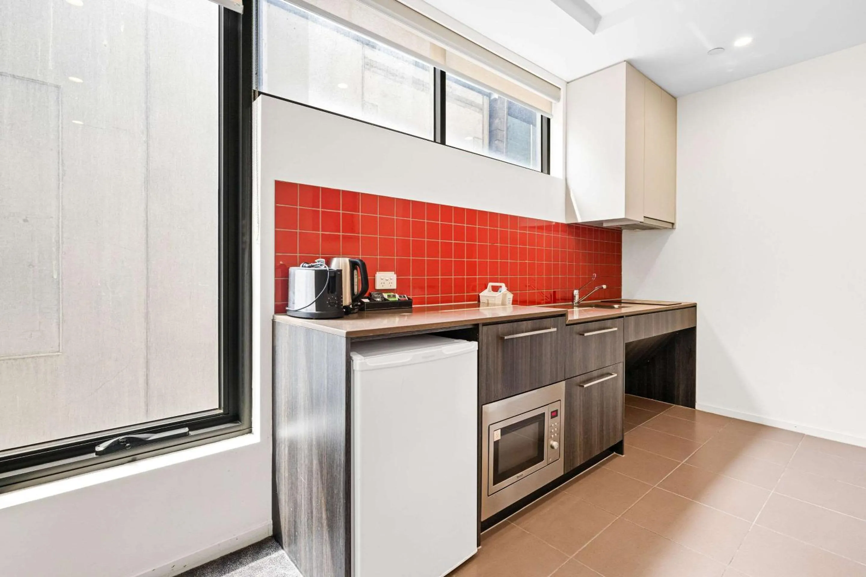 Bedroom in Comfort Apartments Box Hill