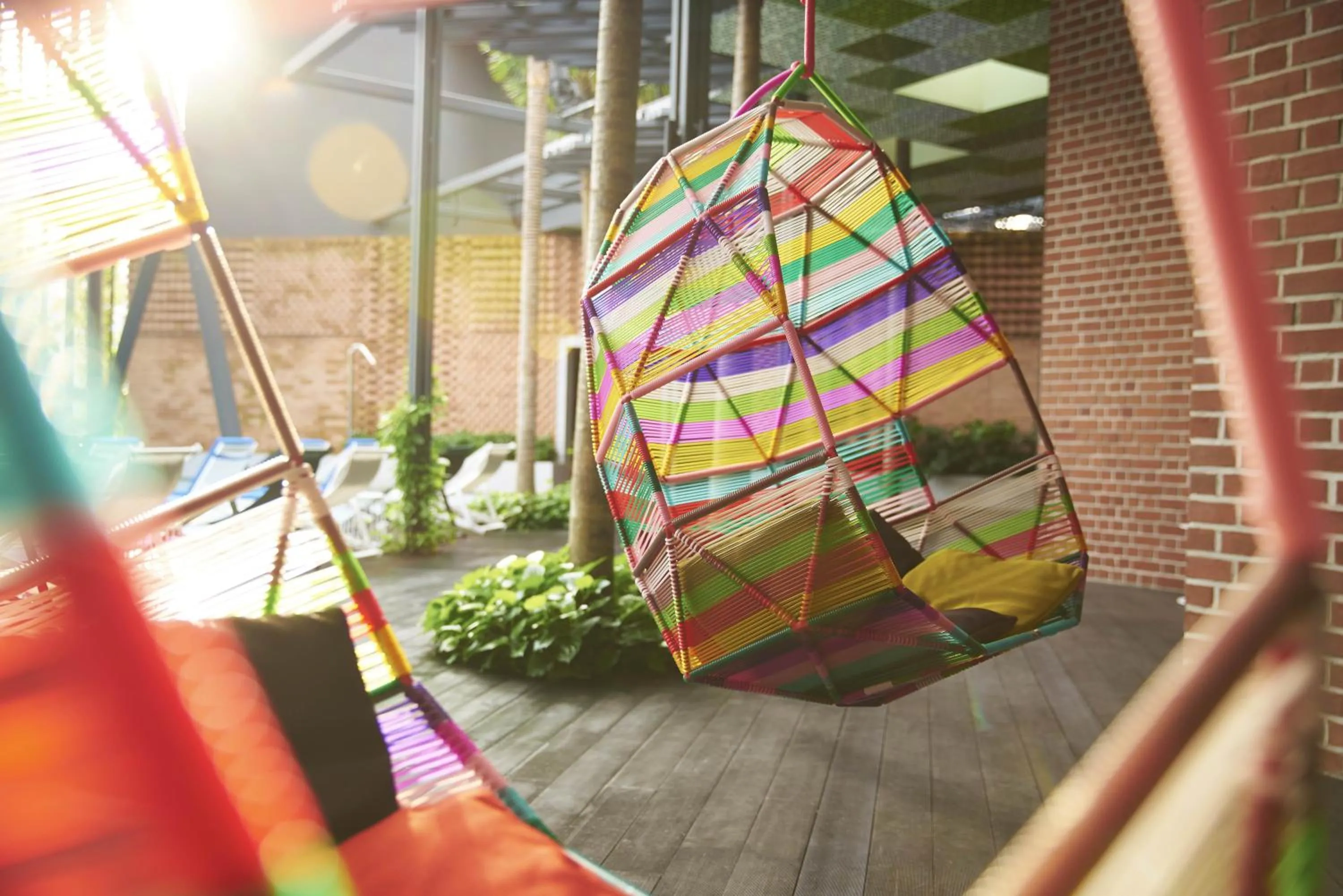 Swimming pool in Oasia Hotel Downtown, Singapore by Far East Hospitality