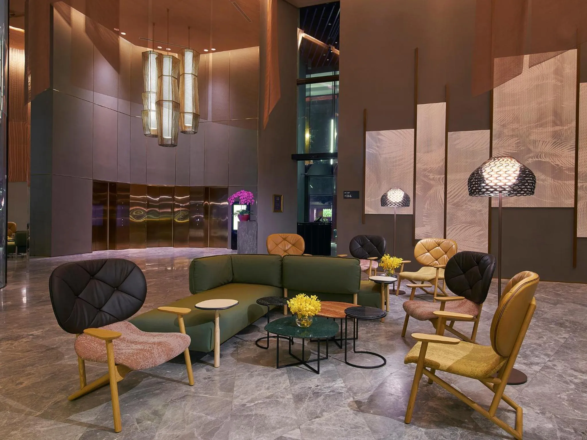 Facade/entrance in Oasia Hotel Downtown, Singapore by Far East Hospitality