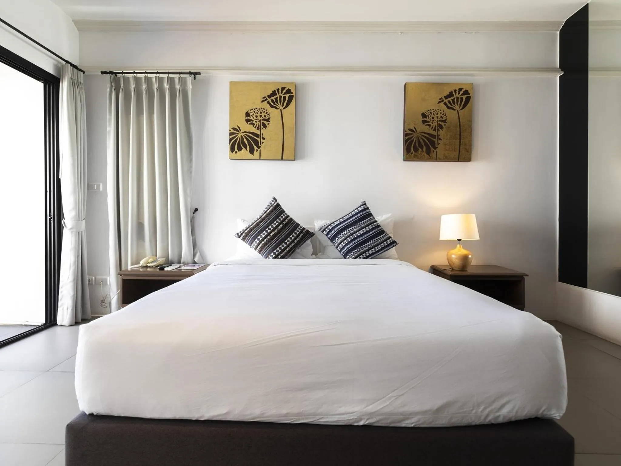 Bed in Fortune Riverview Hotel Chiang Khong