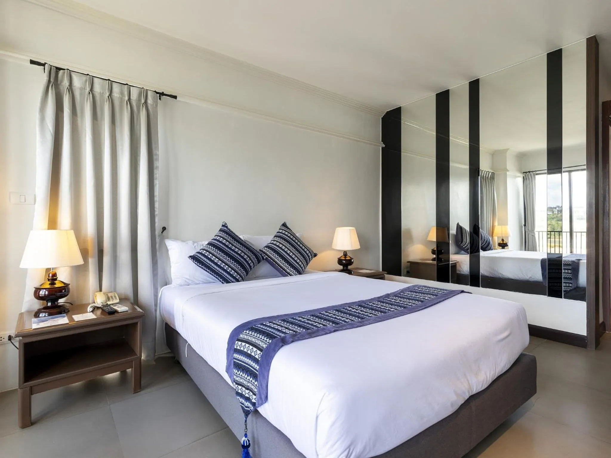 Bedroom, Bed in Fortune Riverview Hotel Chiang Khong