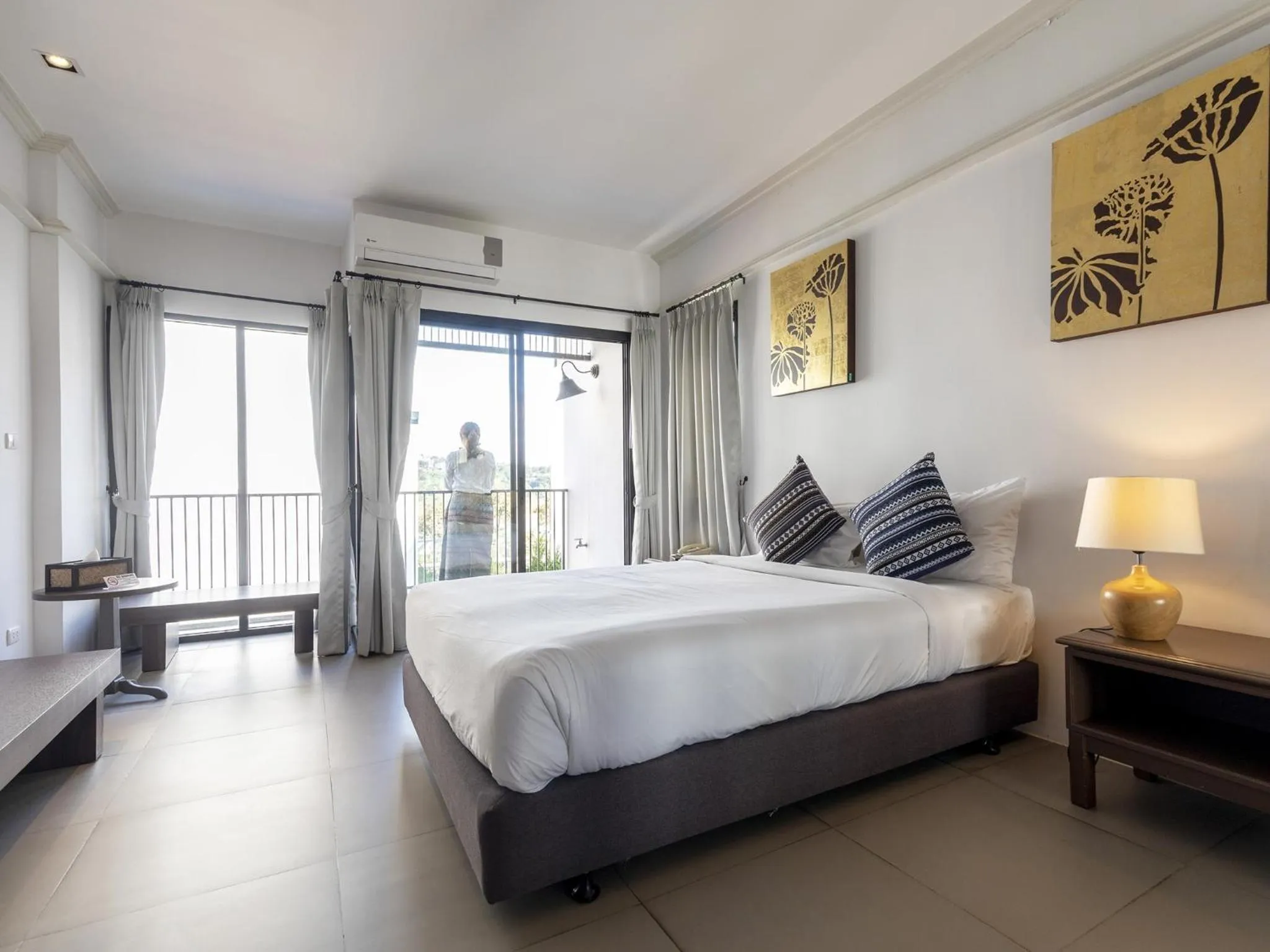 Bedroom, Bed in Fortune Riverview Hotel Chiang Khong