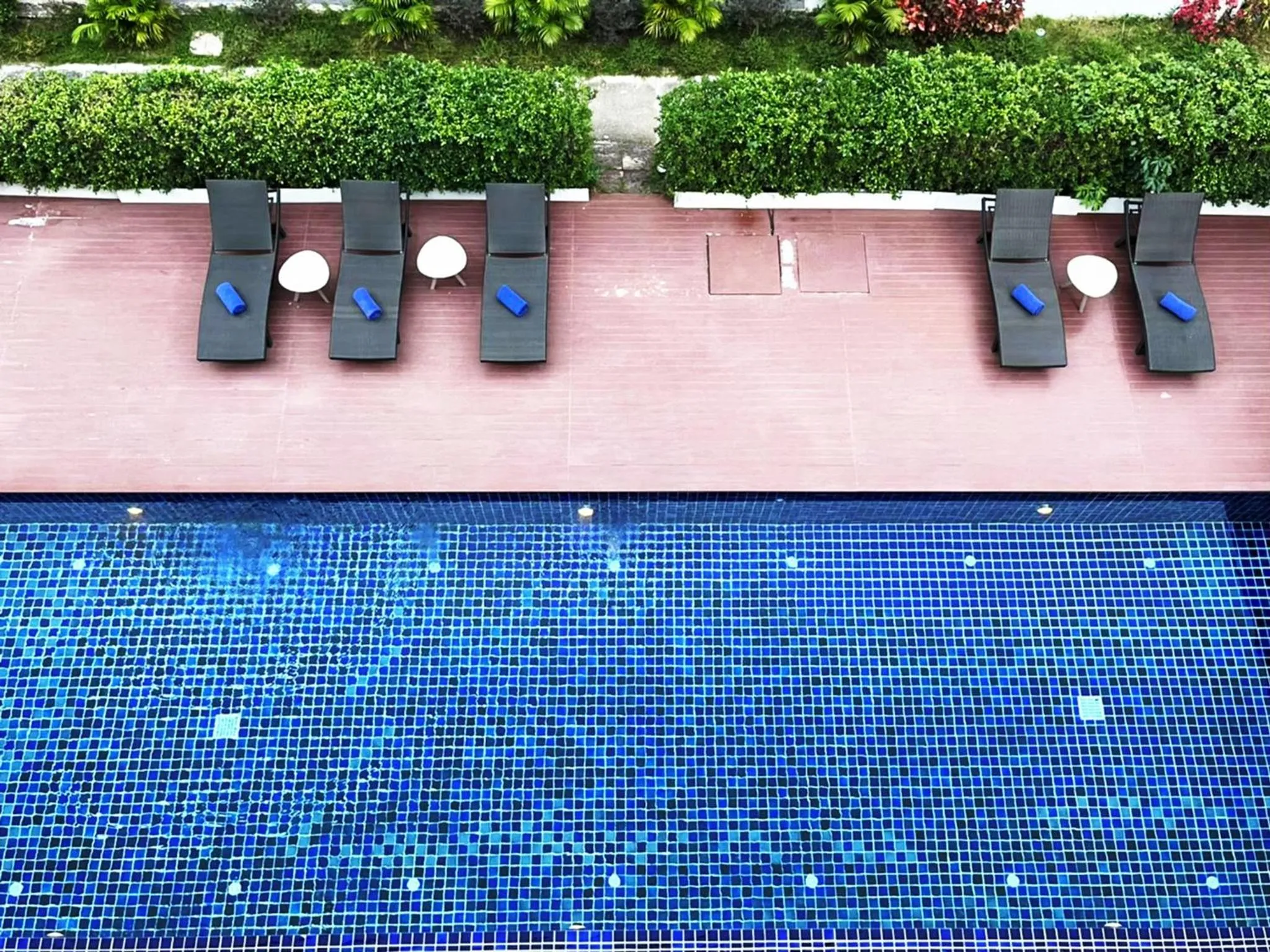 Pool view in Fortune Riverview Hotel Chiang Khong