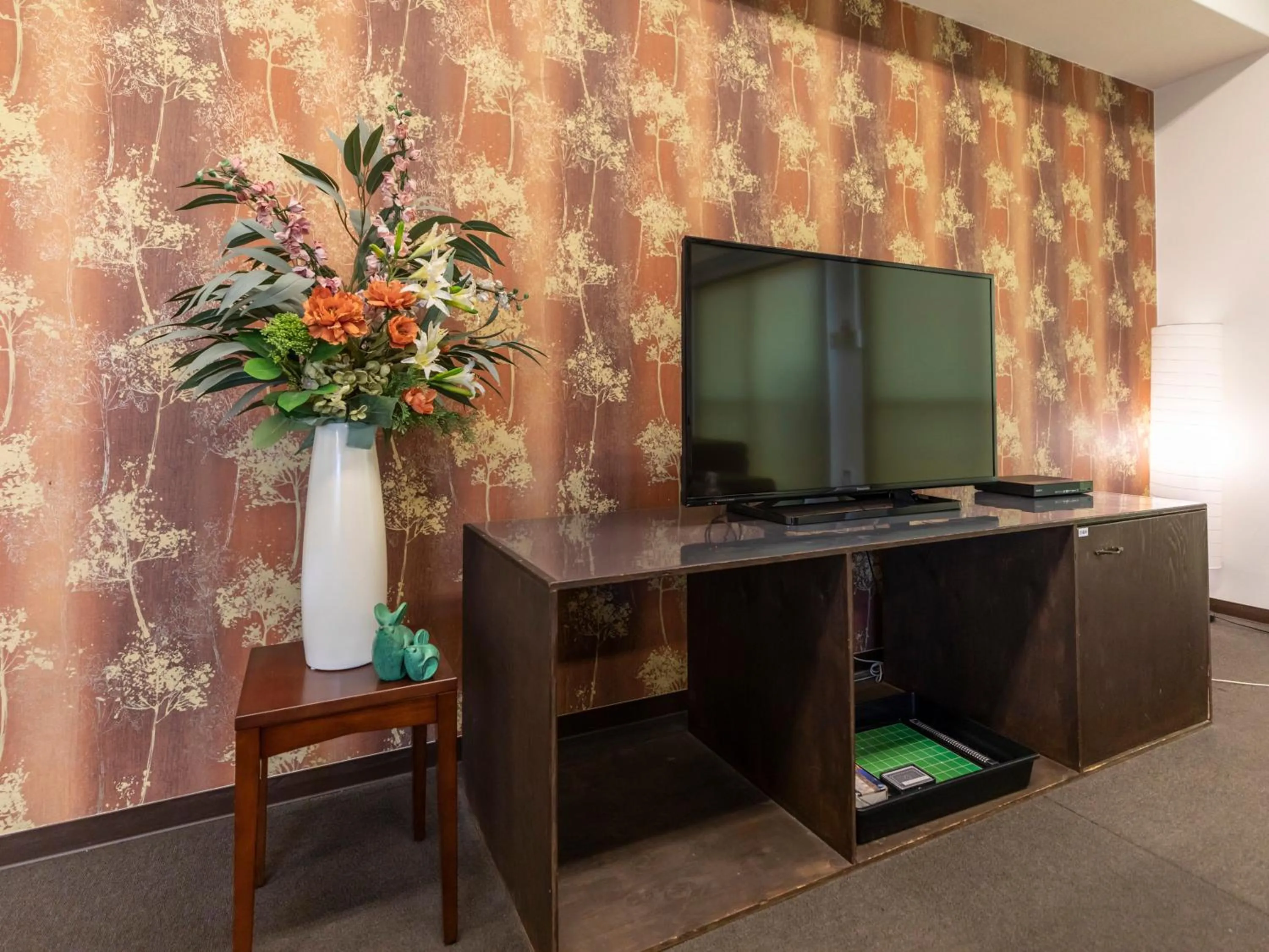 TV and multimedia in Omotenashi Hostel Miyajima