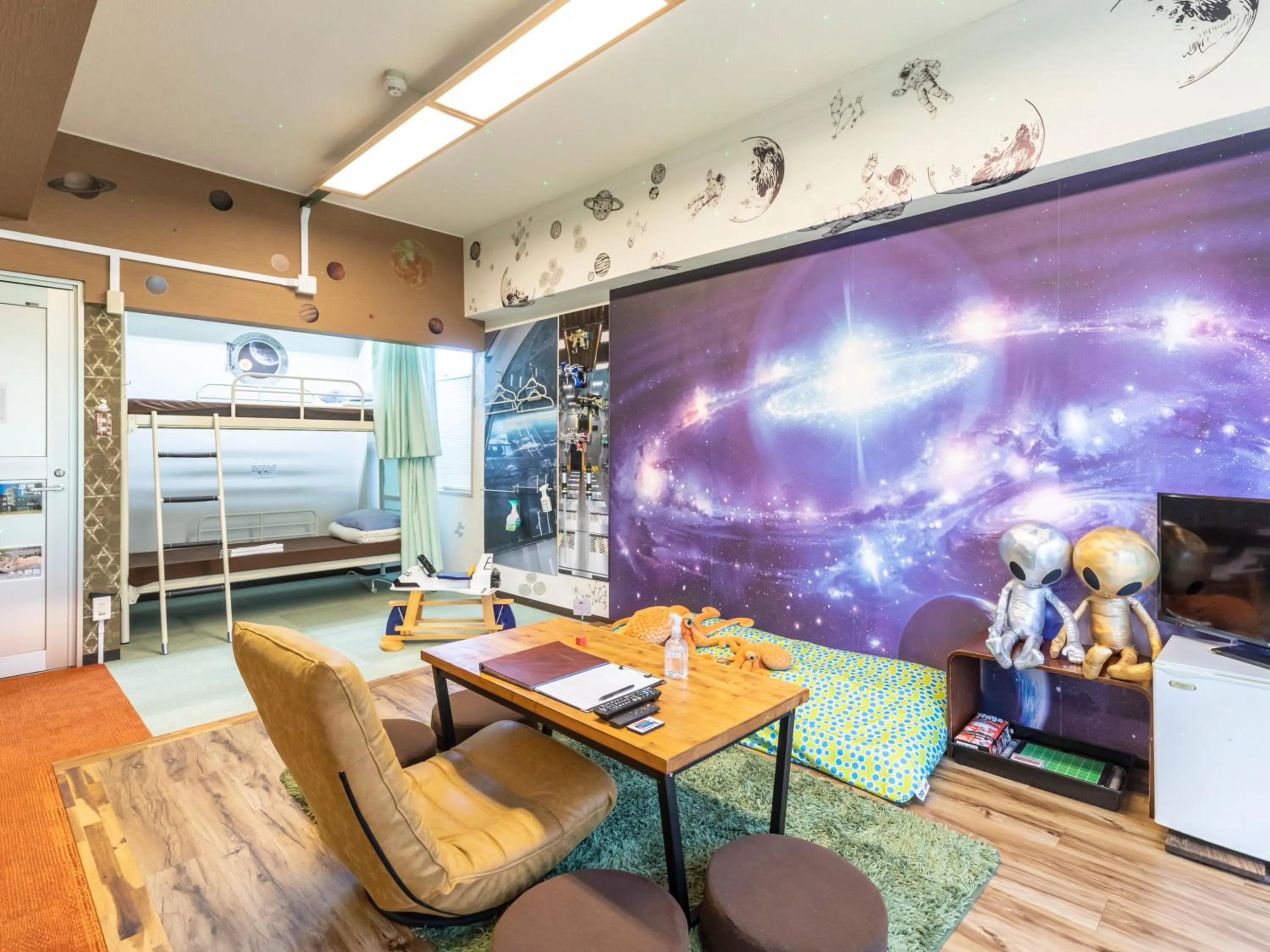 Decorative detail in Omotenashi Hostel Miyajima