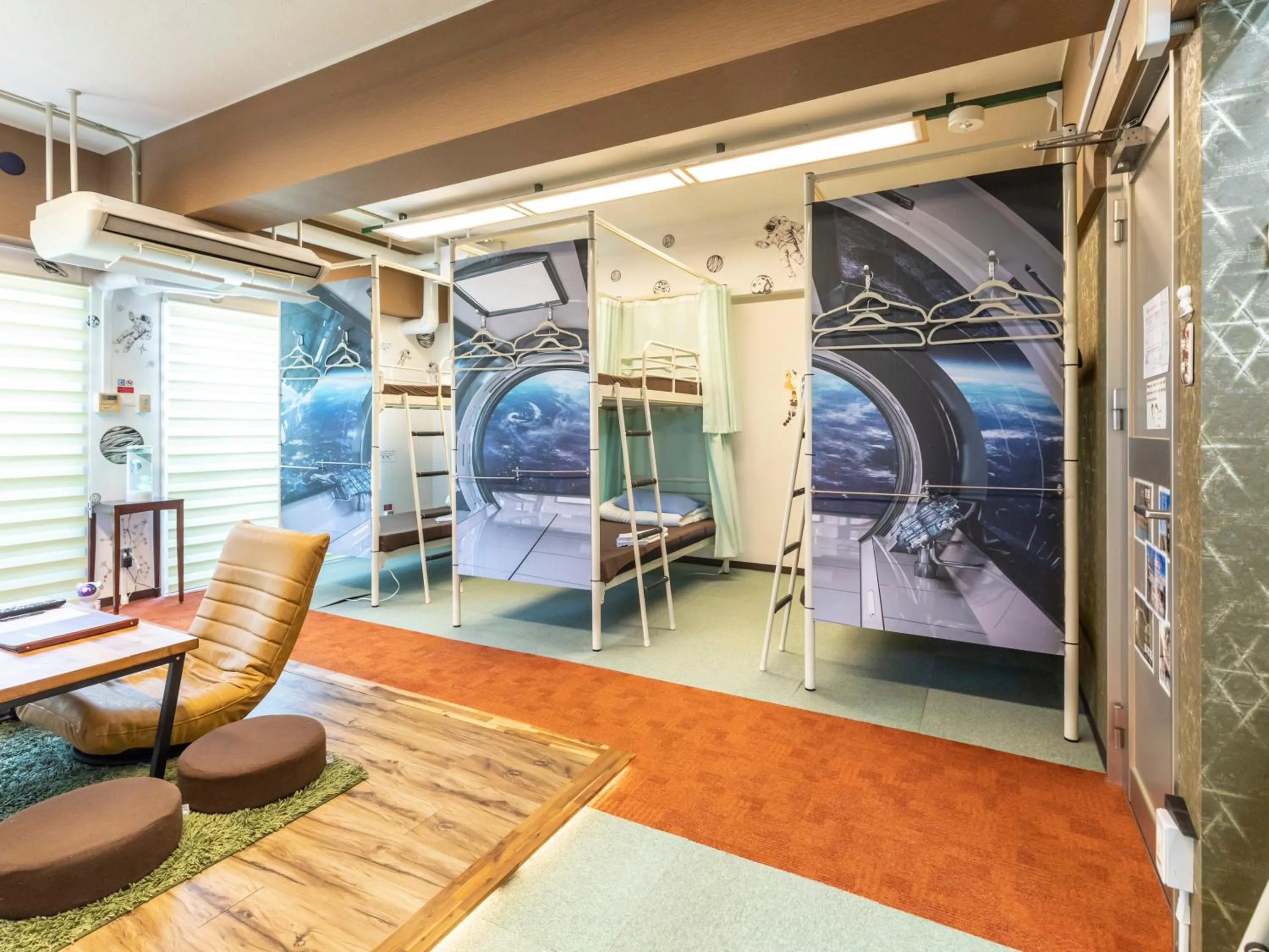 bunk bed in Omotenashi Hostel Miyajima